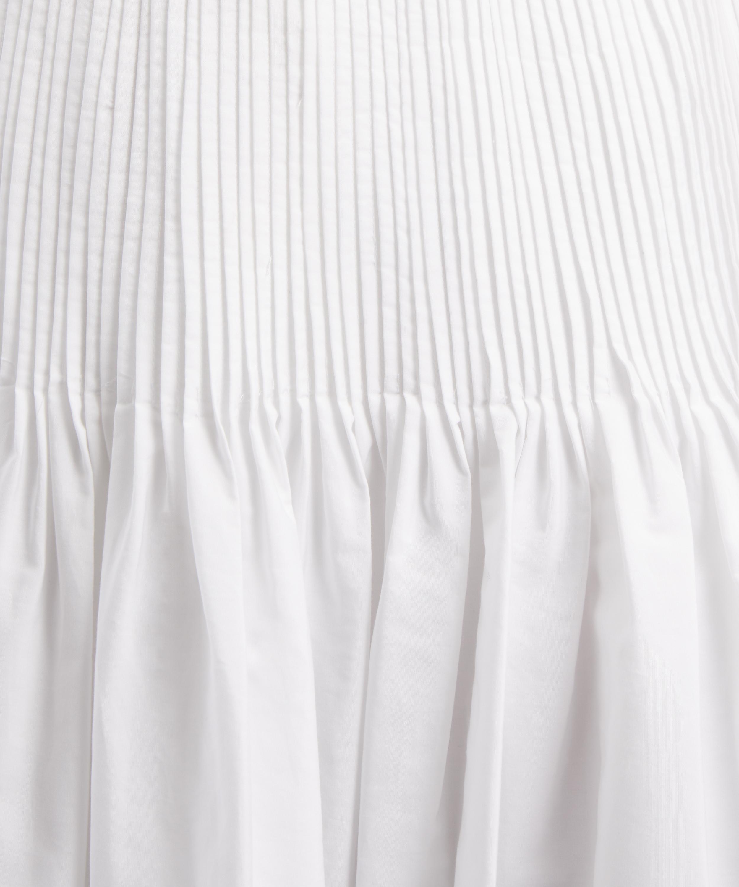 Rag & Bone - Elena Pintucked Poplin Skirt image number 4