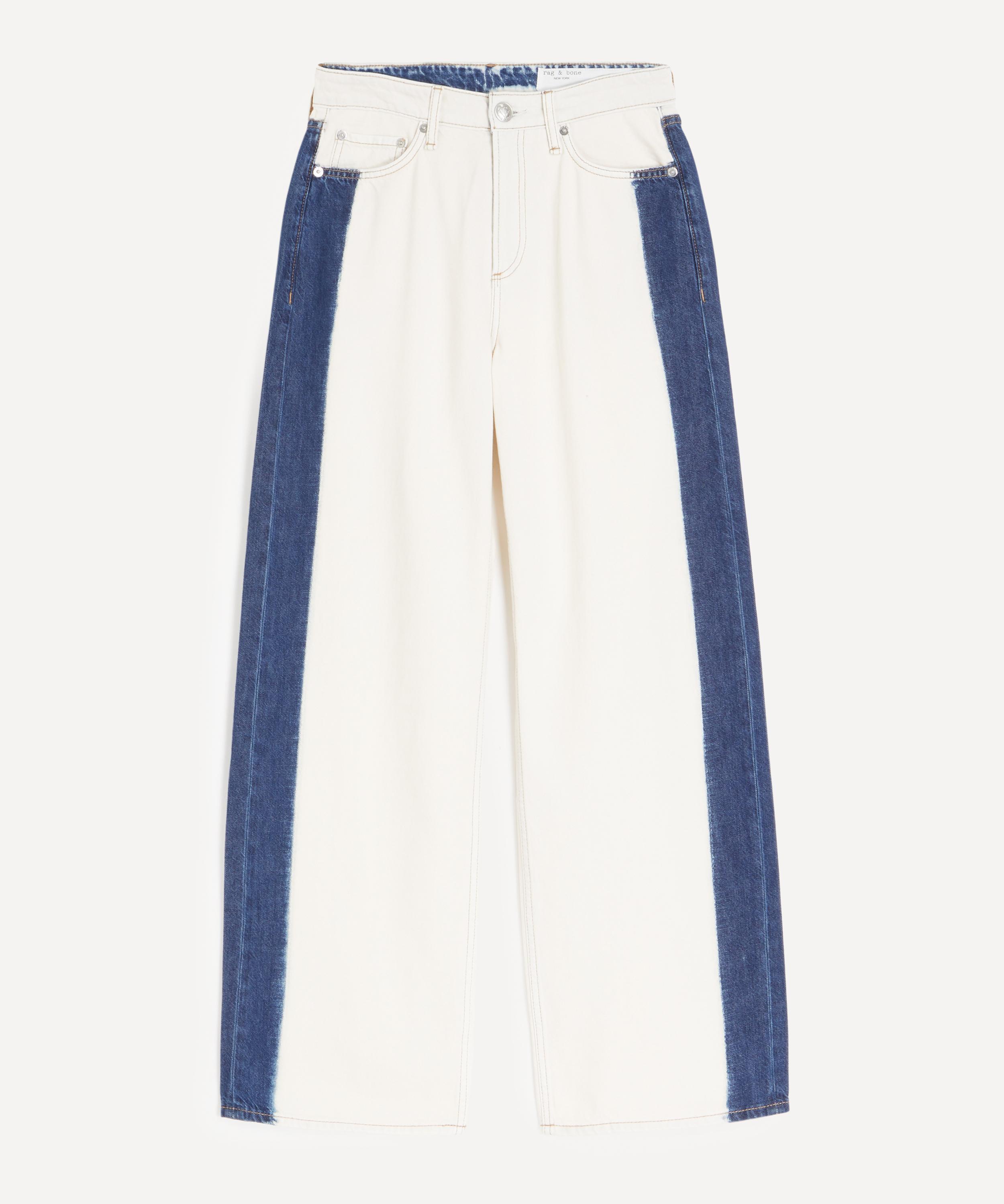 Rag & Bone - Logan Wide-Leg Jeans in Dark Bleach