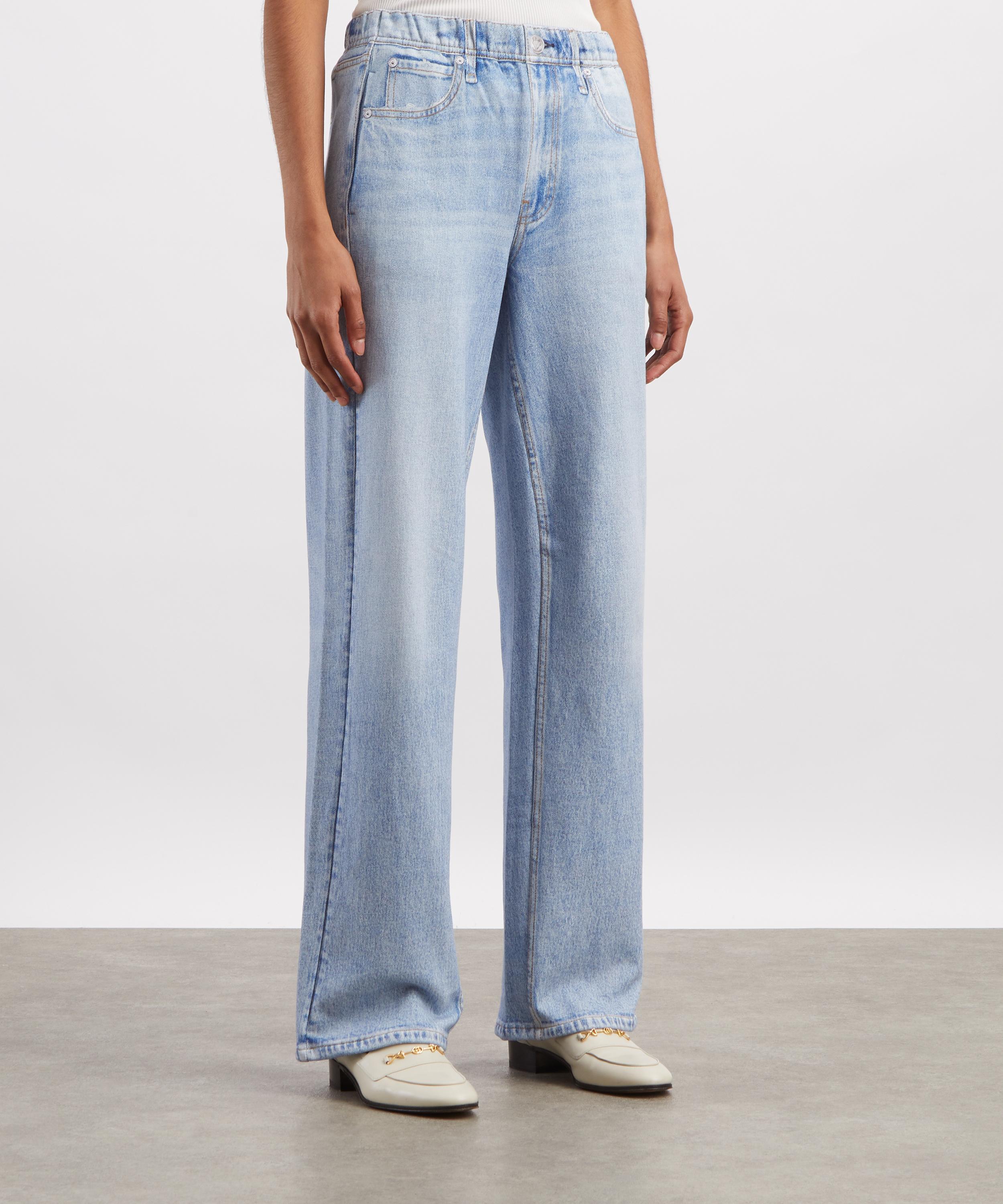 Rag & Bone - Miramar Wide-Leg Trousers in Aria image number 2