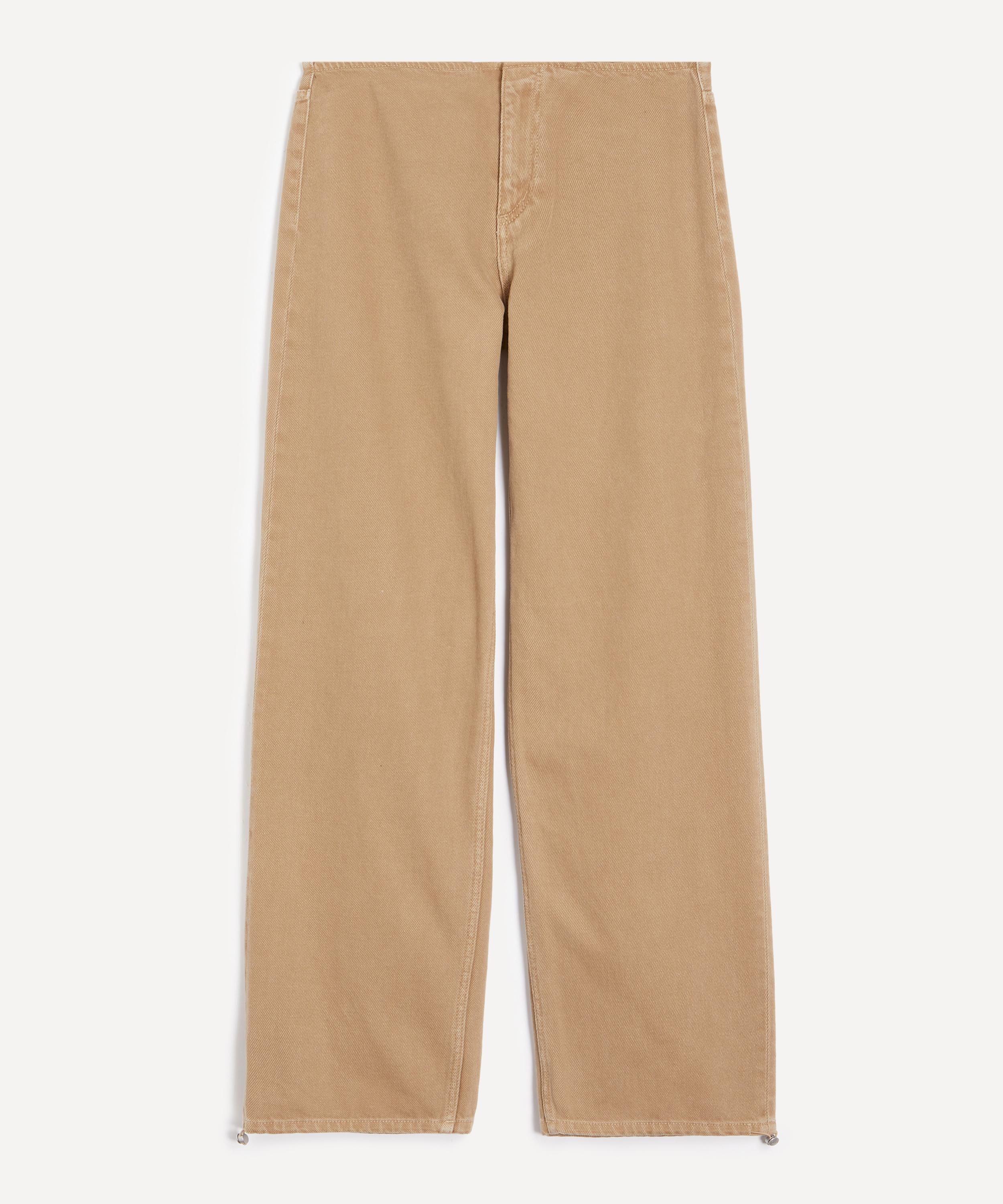 Still Here - Sport Low-Rise Relaxed Jeans in Pear