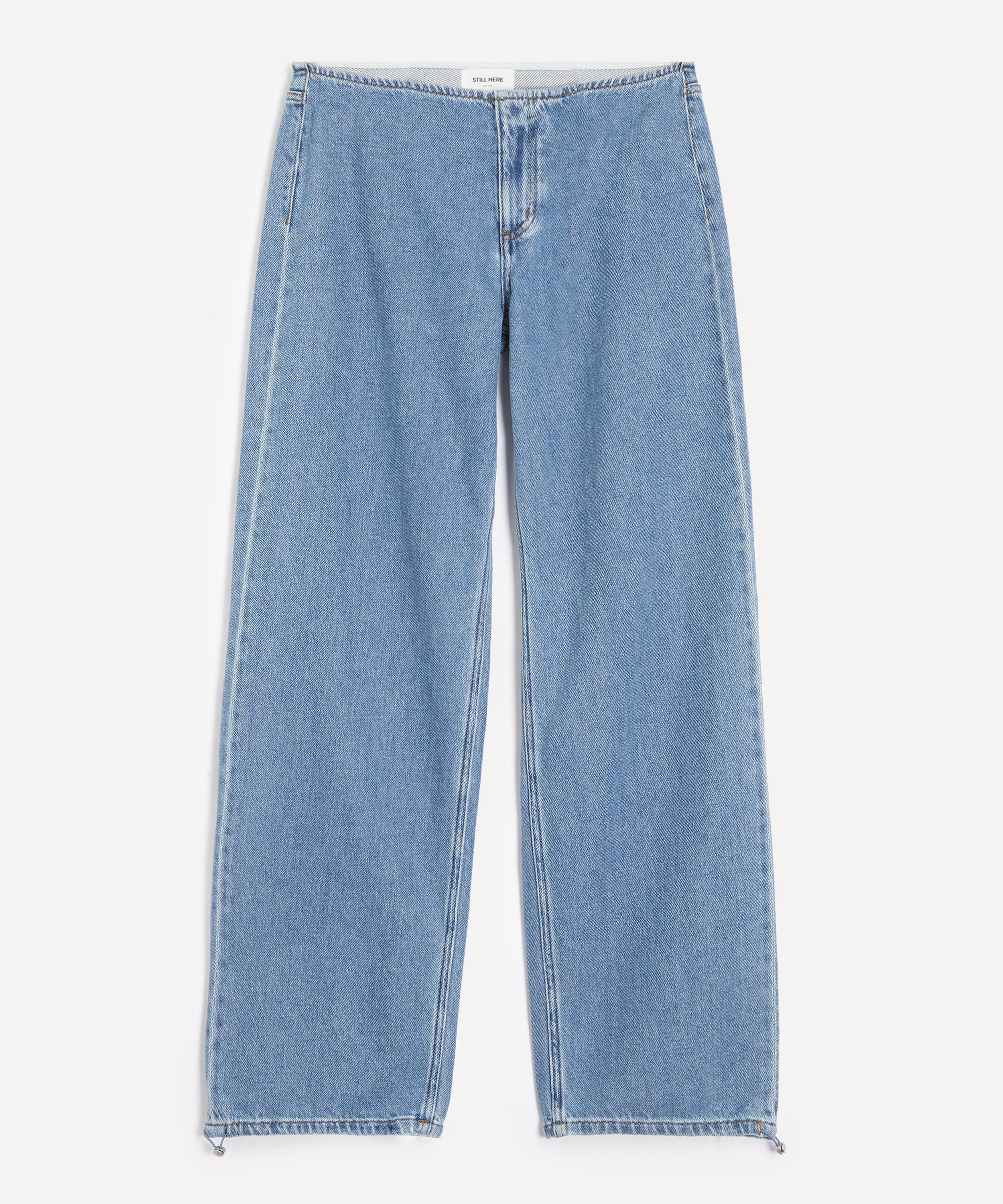 Still Here - Sport Low-Rise Relaxed Jeans in Classic Blue