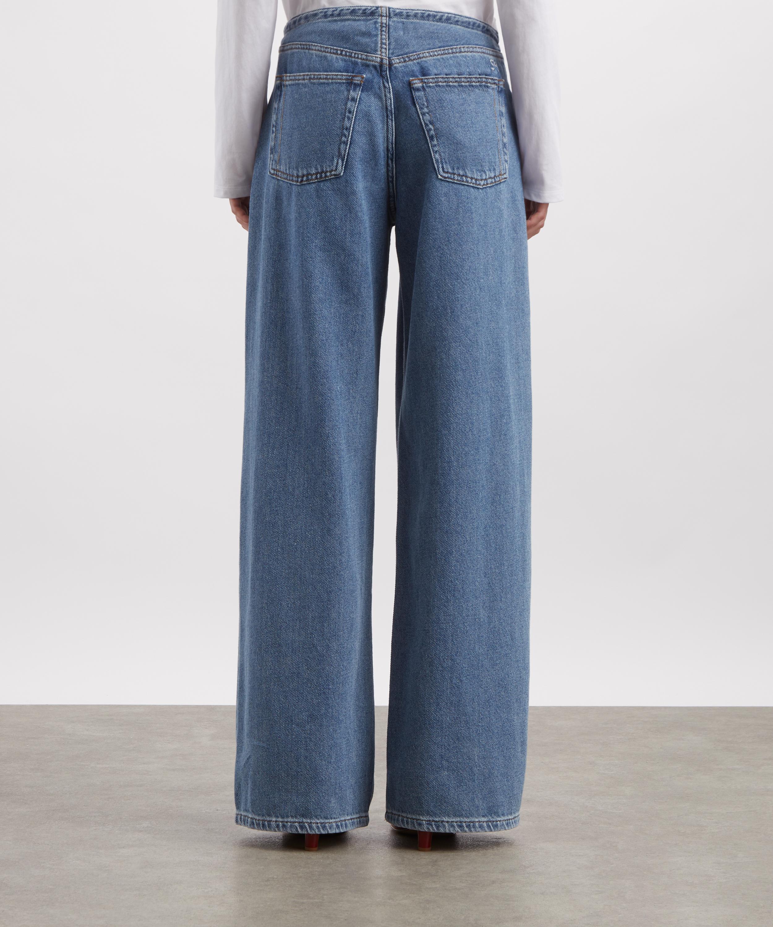 Still Here - Cool Low-Rise Relaxed Jeans in Classic Blue image number 3