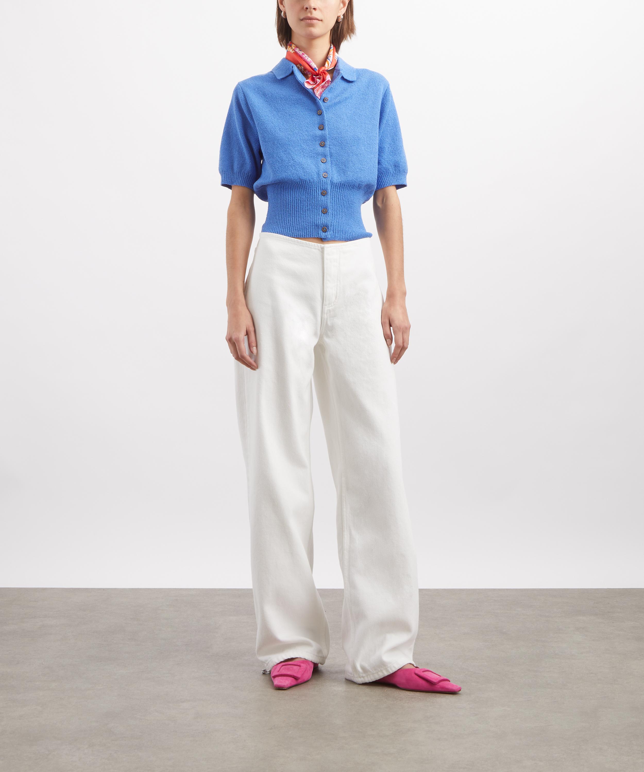 Still Here - Sport Low-Rise Relaxed Jeans in Milk image number 1
