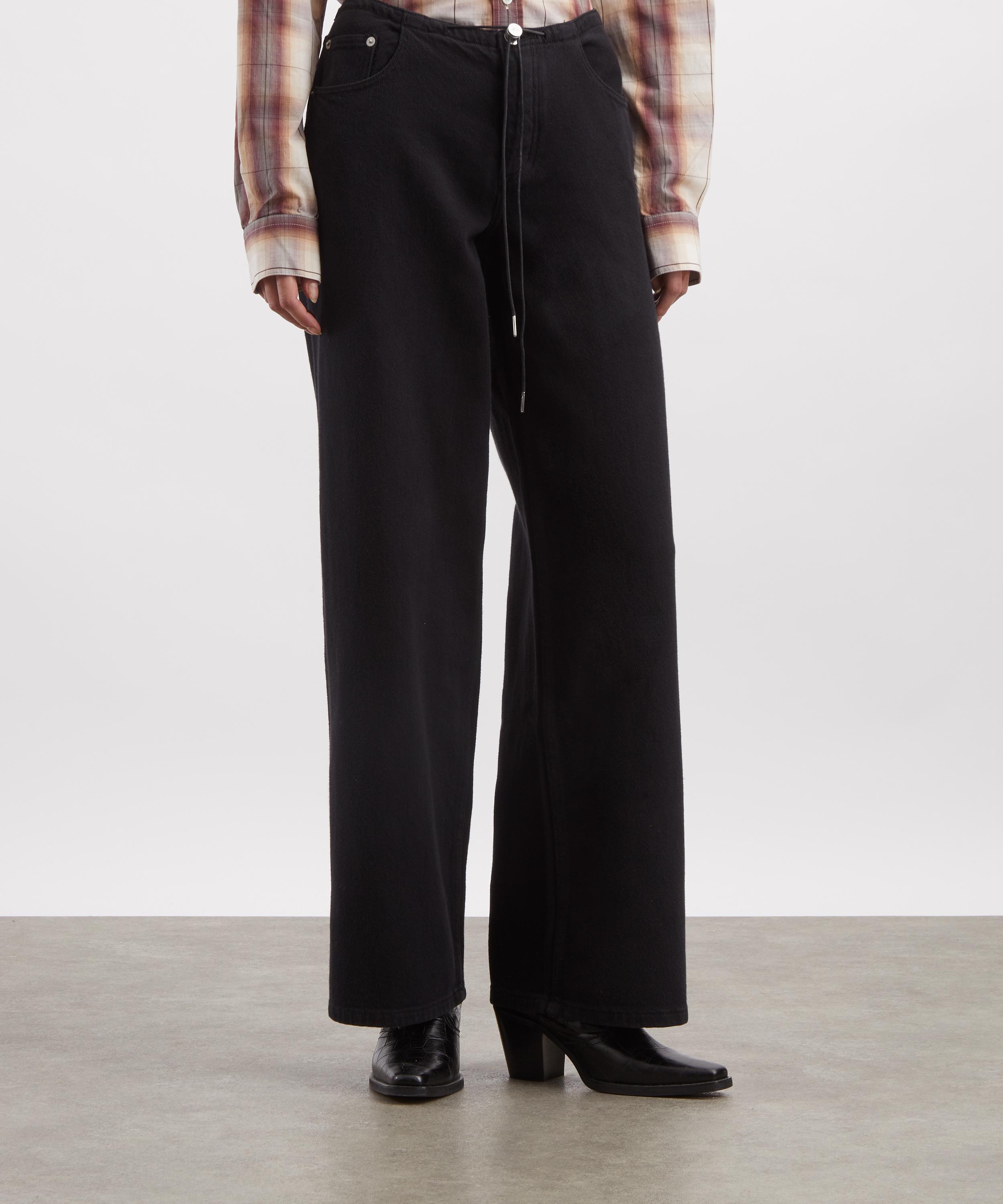 Still Here - Cool Low-Rise Relaxed Jeans in Black image number 2