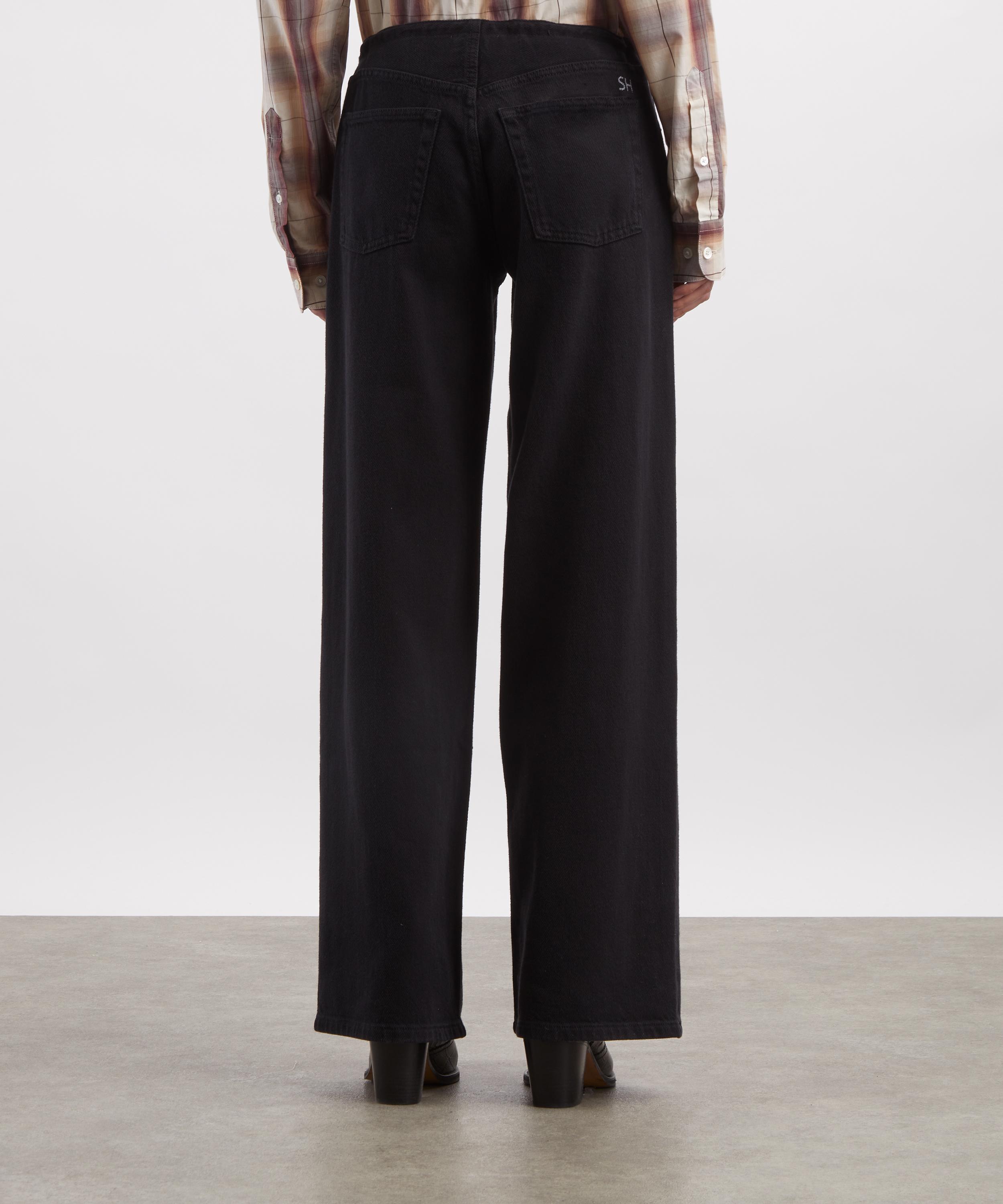 Still Here - Cool Low-Rise Relaxed Jeans in Black image number 3