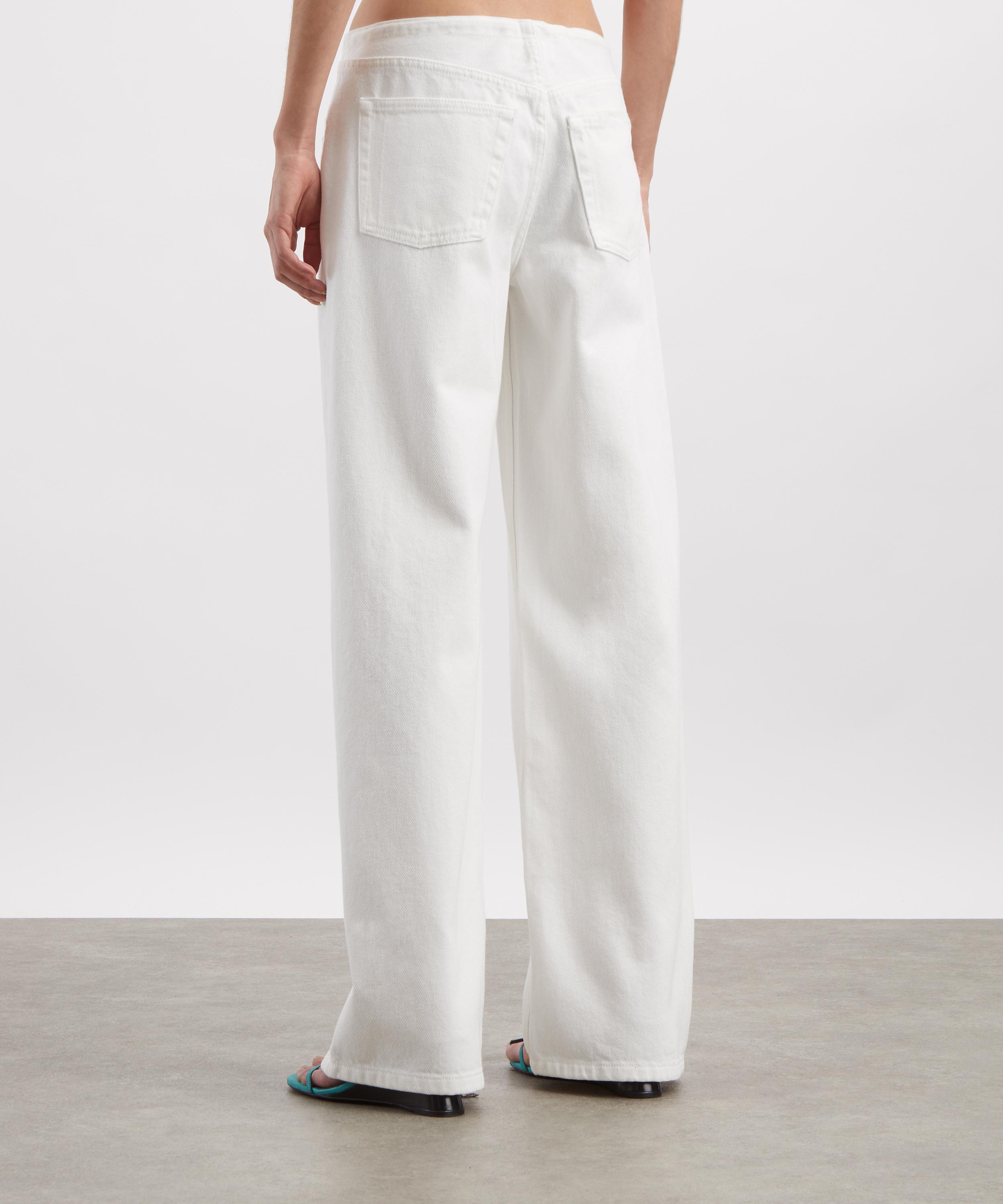 Still Here - Cool Low-Rise Relaxed Jeans in Milk image number 3