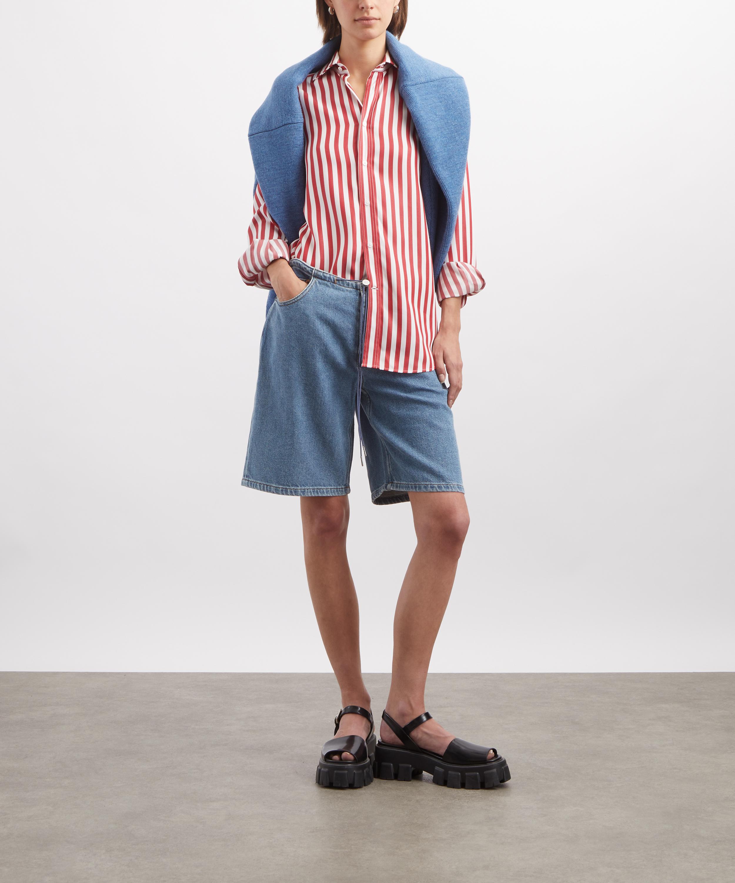 Still Here - Cool Low-Rise Relaxed Shorts in Classic Blue image number 1