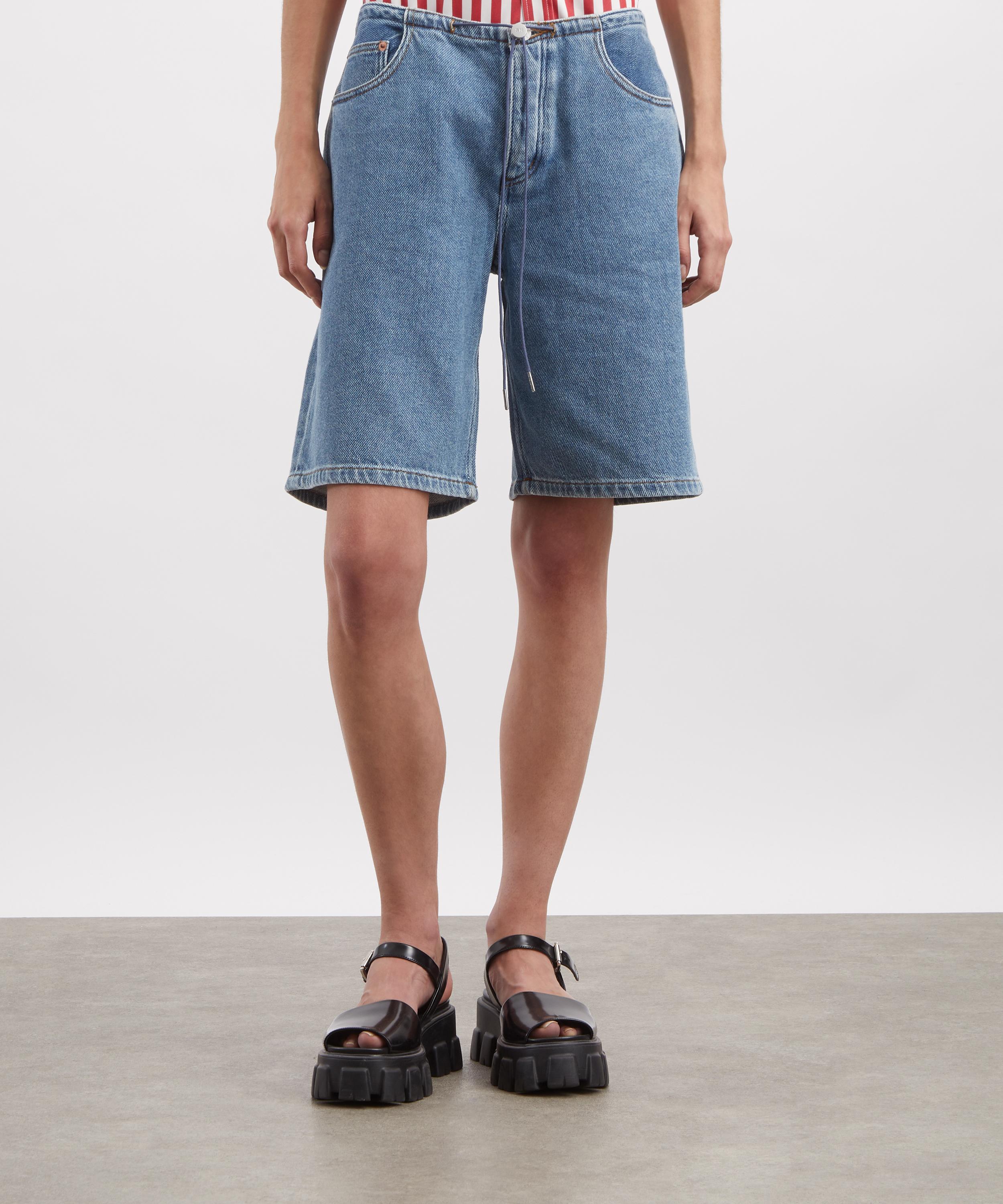 Still Here - Cool Low-Rise Relaxed Shorts in Classic Blue image number 2