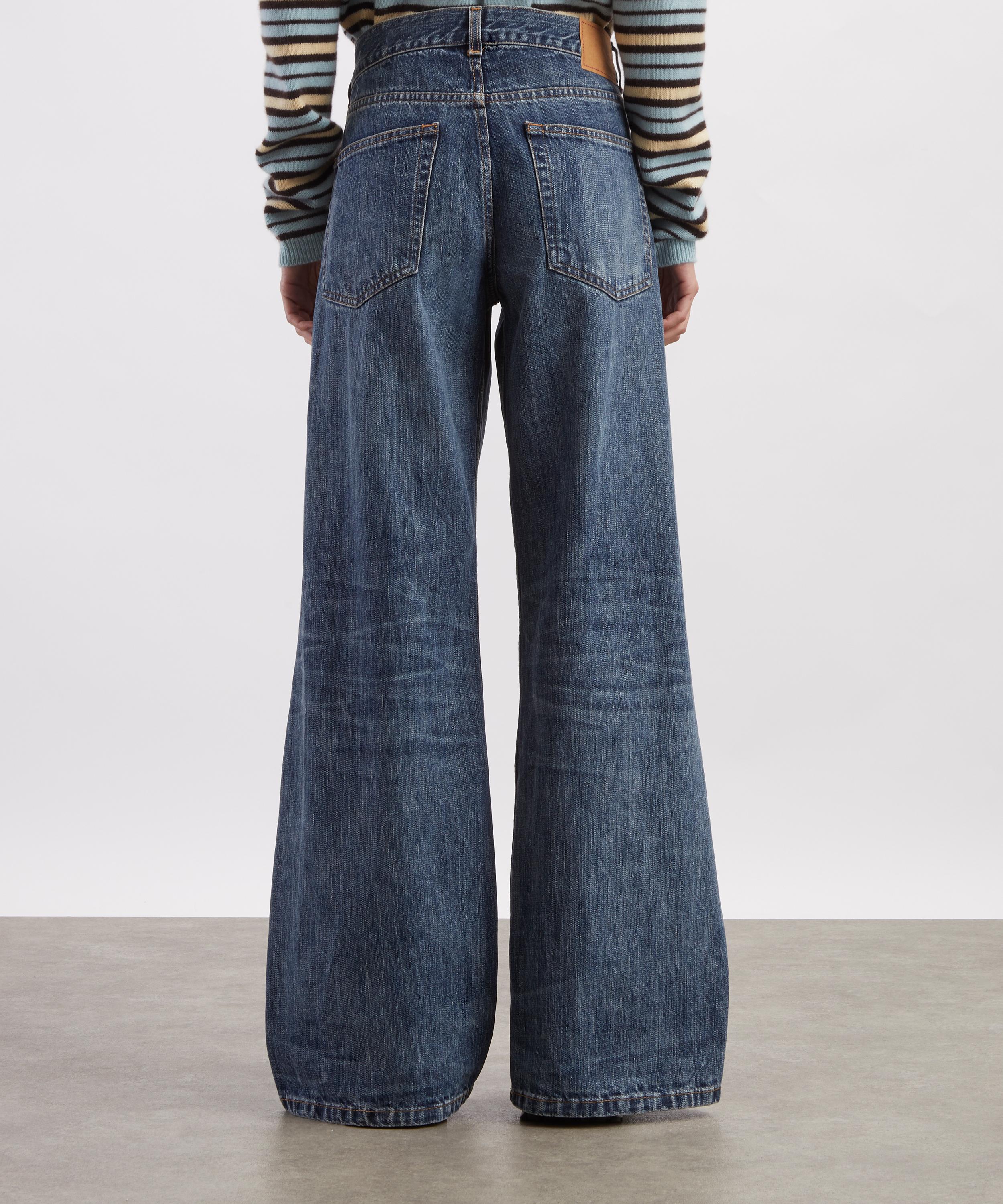 JEANERICA - Kyoto Jeans in Dark-Blue Righe image number 3