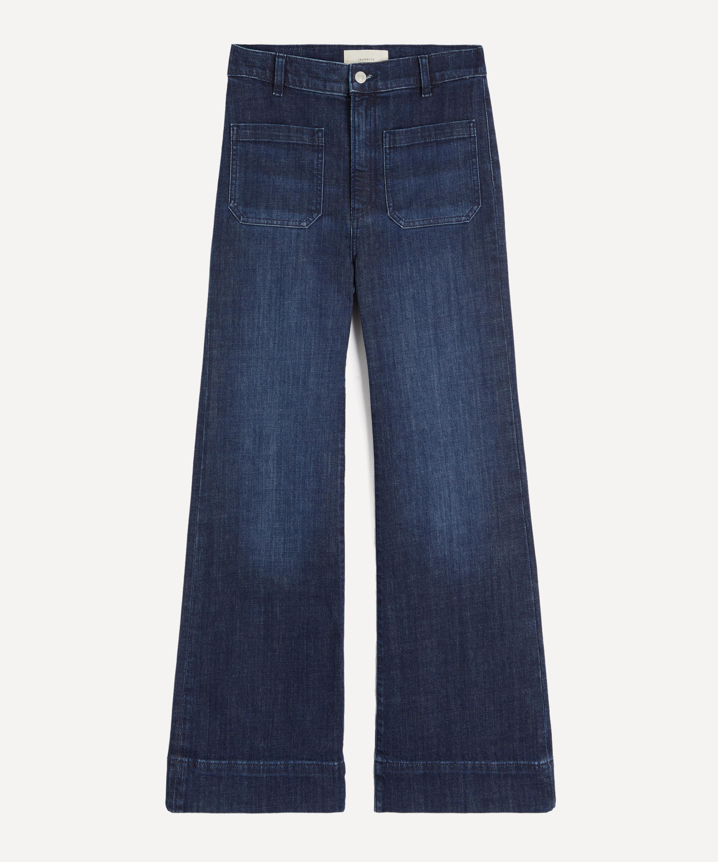 JEANERICA - St Monica Wide-Leg Jeans in Midnight Vintage image number 0