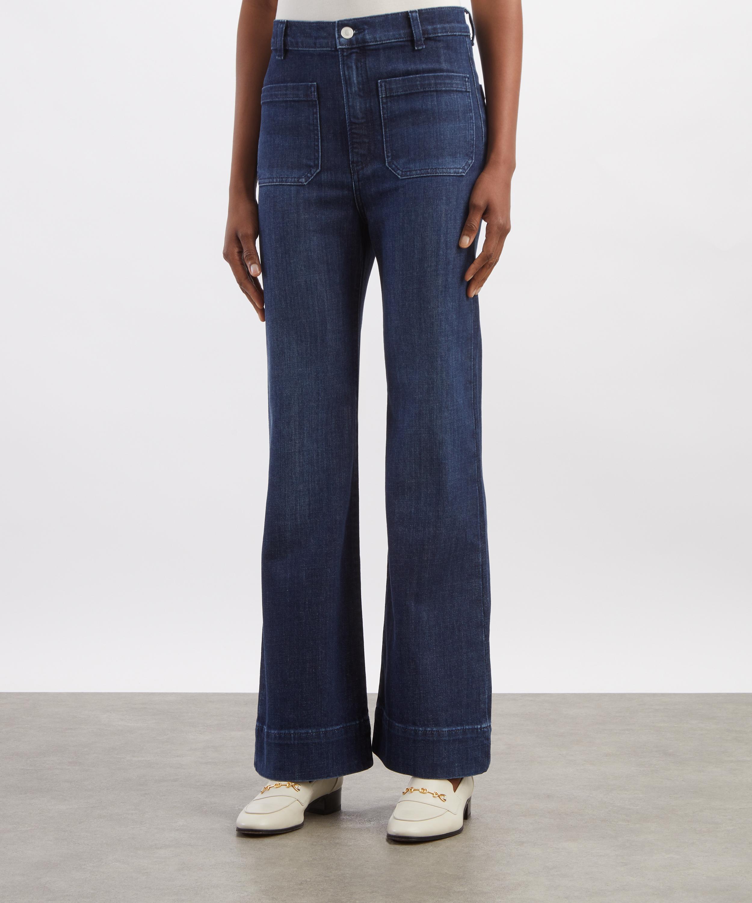 JEANERICA - St Monica Wide-Leg Jeans in Midnight Vintage image number 2