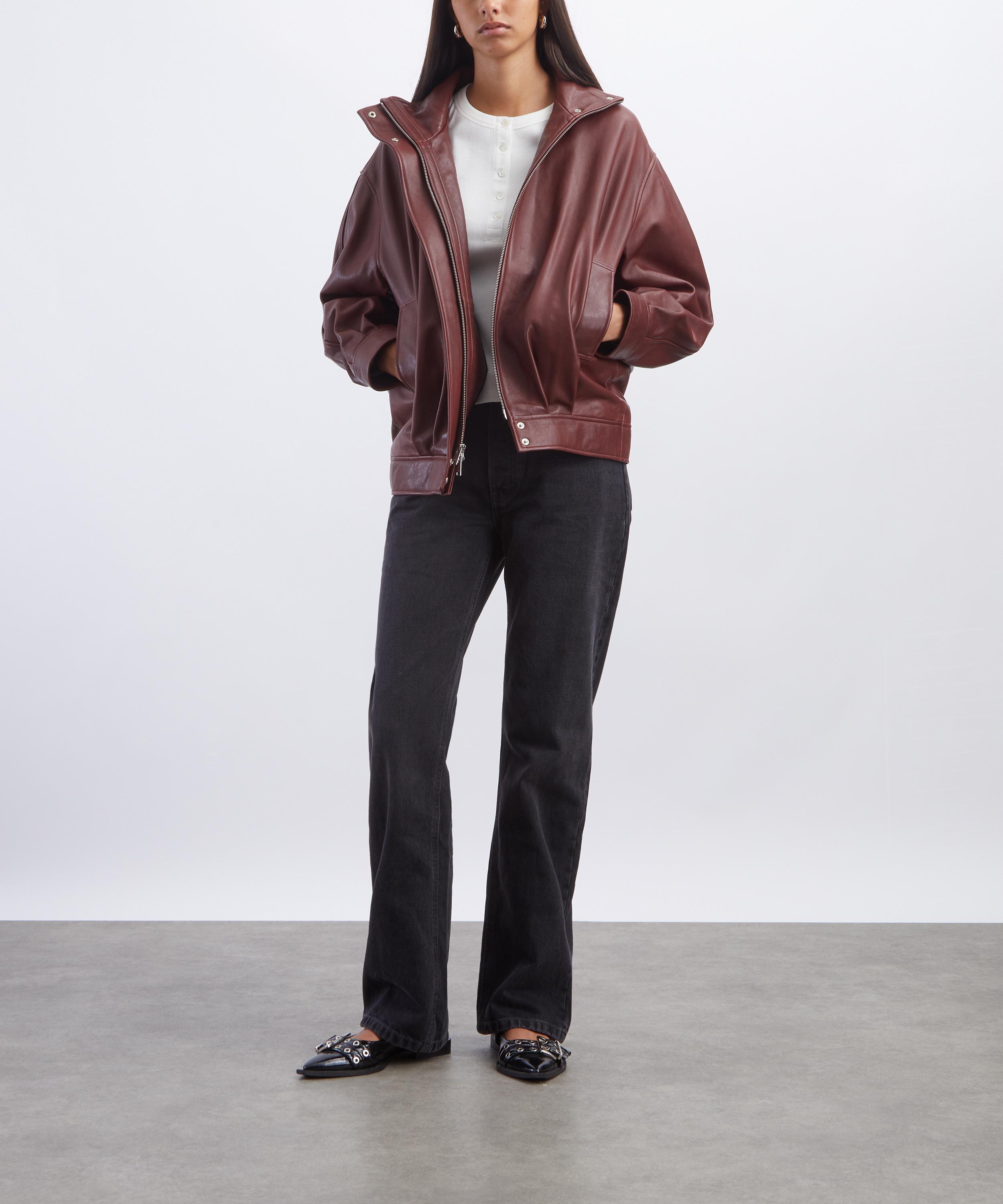 JEANERICA - Virgo Mid-Waist Straight-Leg Jeans in Gesso Black image number 1