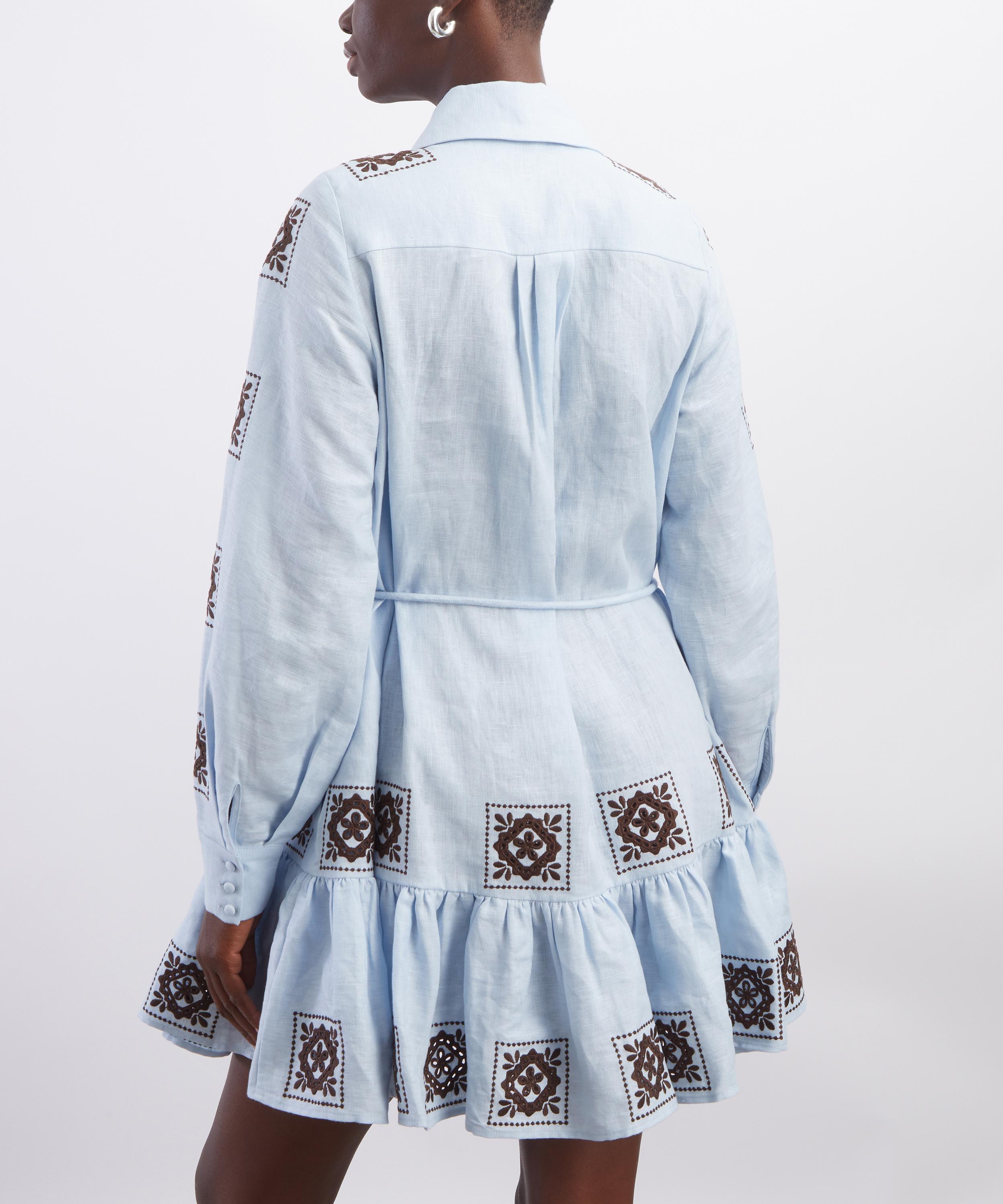 ALÉMAIS - Grace Mini Shirt Dress image number 3