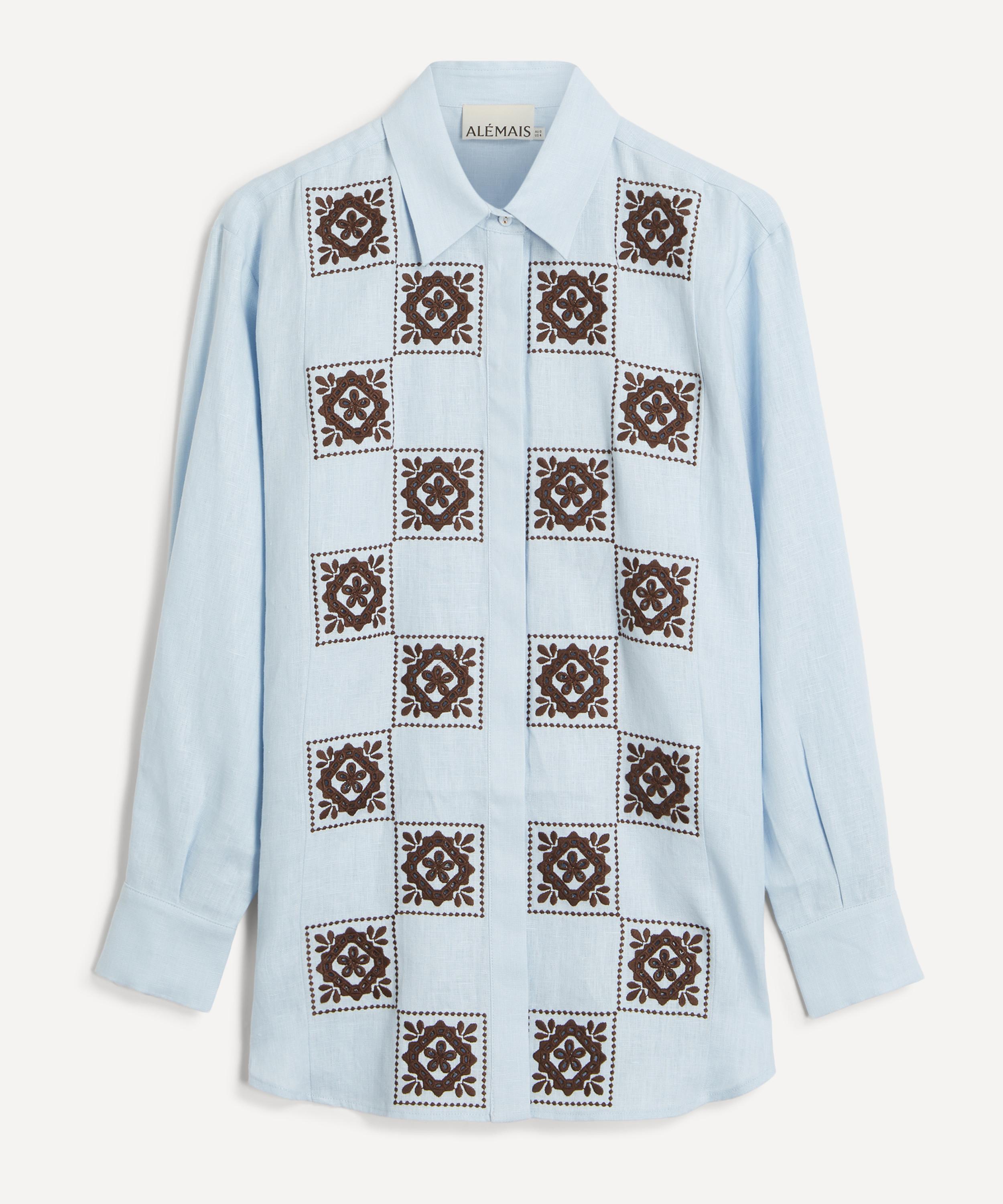 ALÉMAIS - Grace Relaxed Linen Shirt