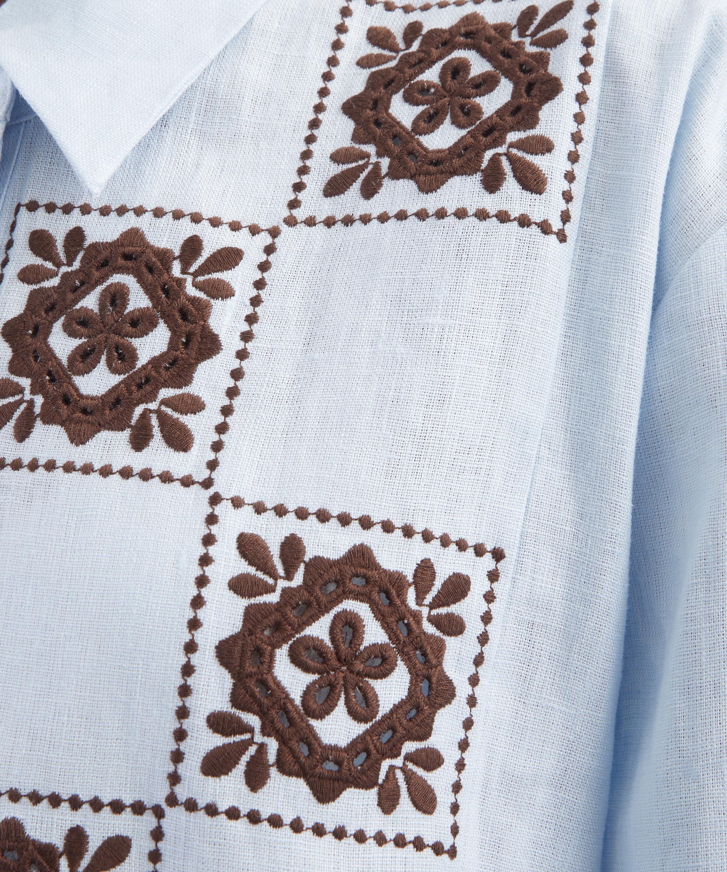 ALÉMAIS - Grace Relaxed Linen Shirt image number 4