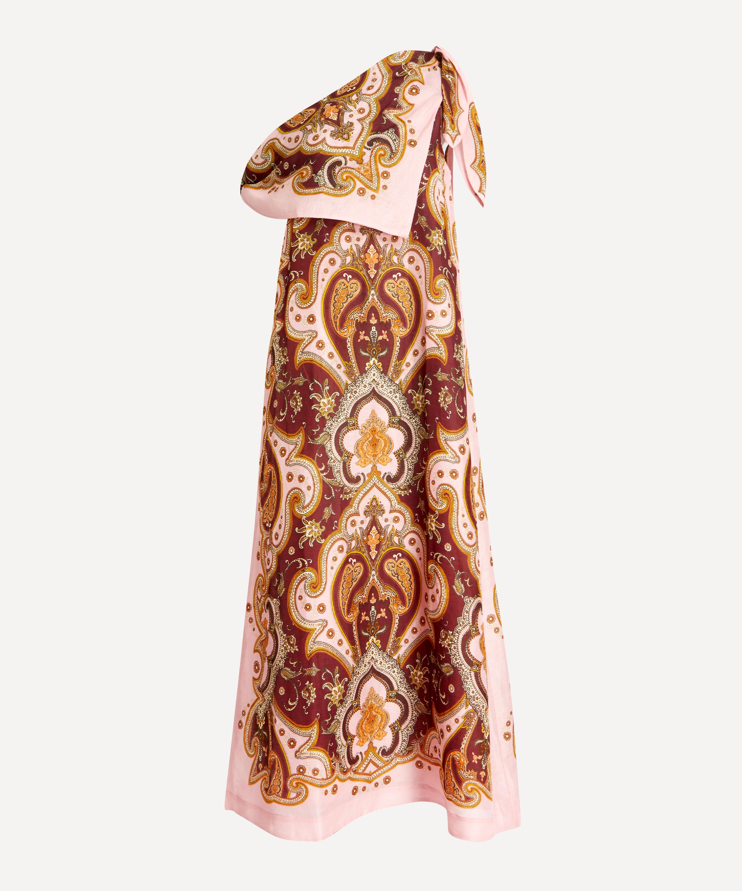 ALÉMAIS - Porter Midi Single-Shoulder Dress