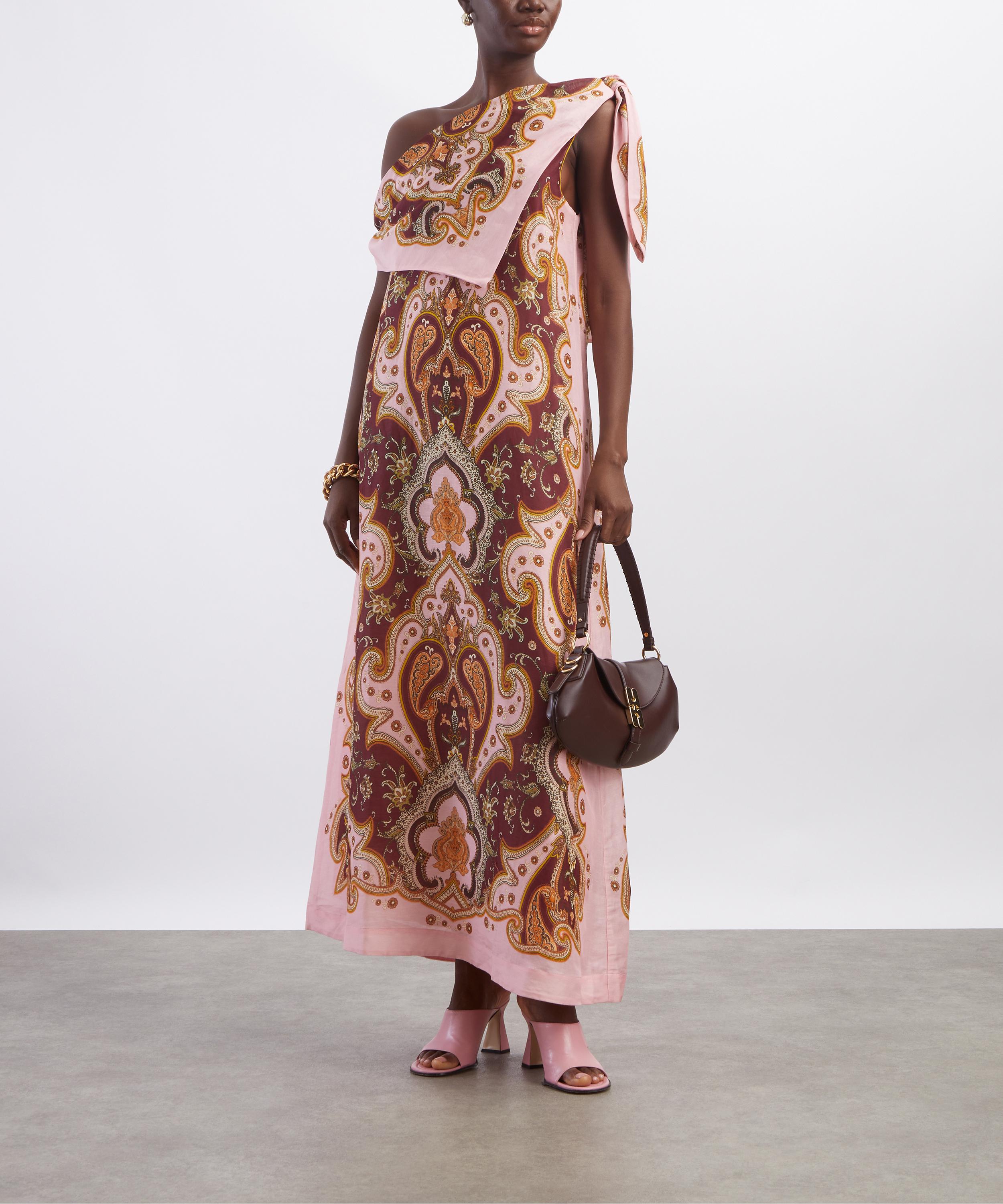 ALÉMAIS - Porter Midi Single-Shoulder Dress image number 1