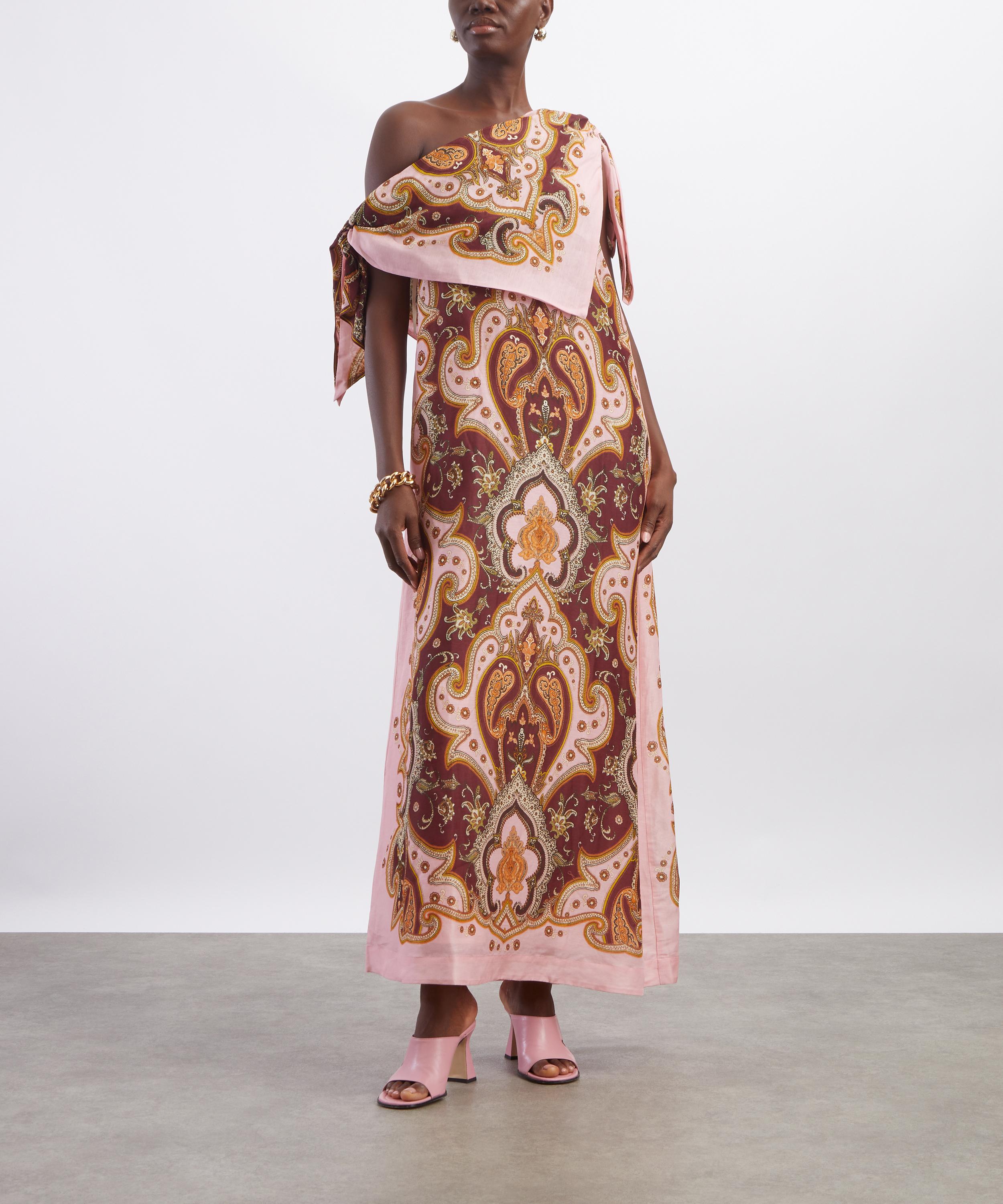 ALÉMAIS - Porter Midi Single-Shoulder Dress image number 2