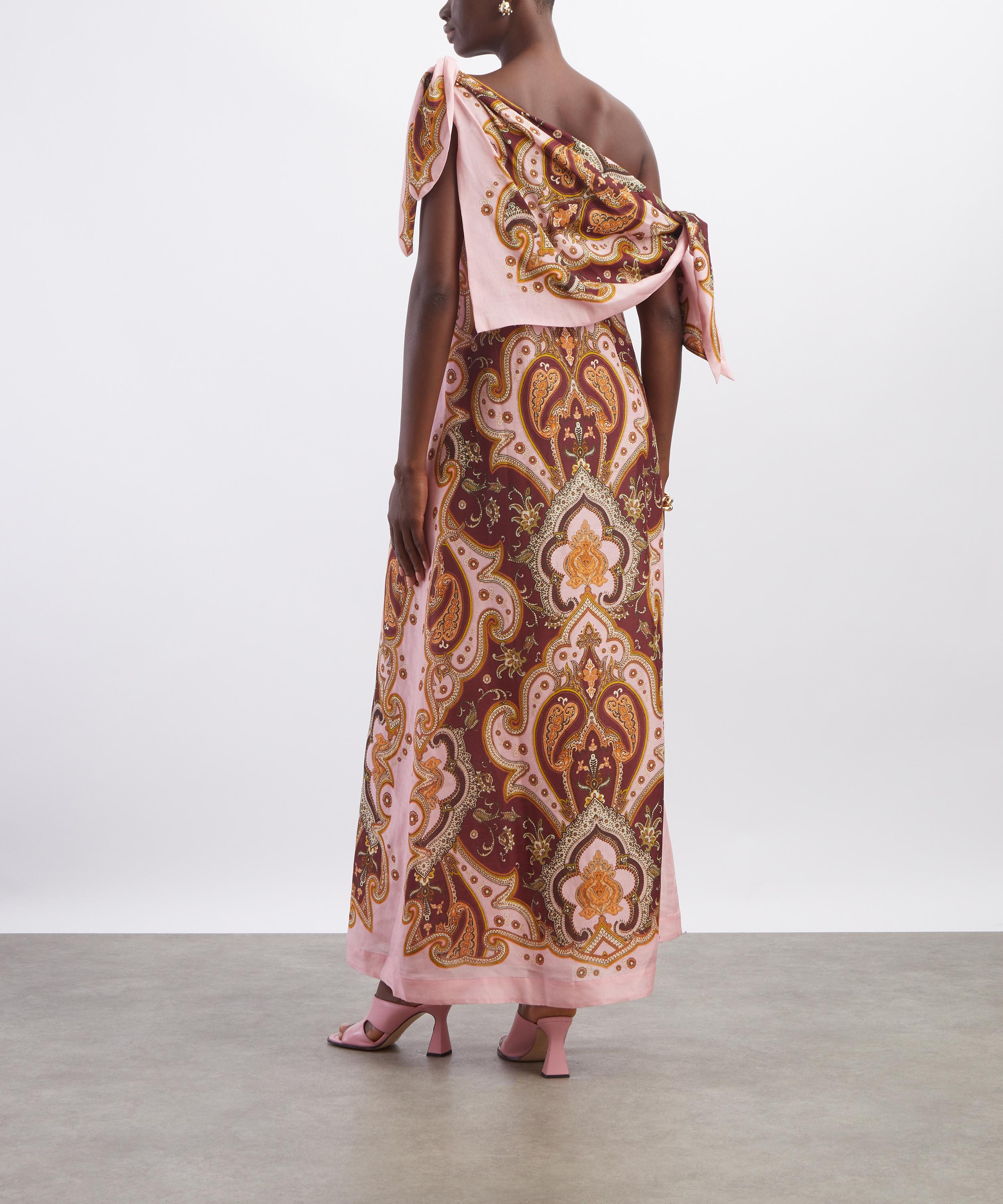 ALÉMAIS - Porter Midi Single-Shoulder Dress image number 3
