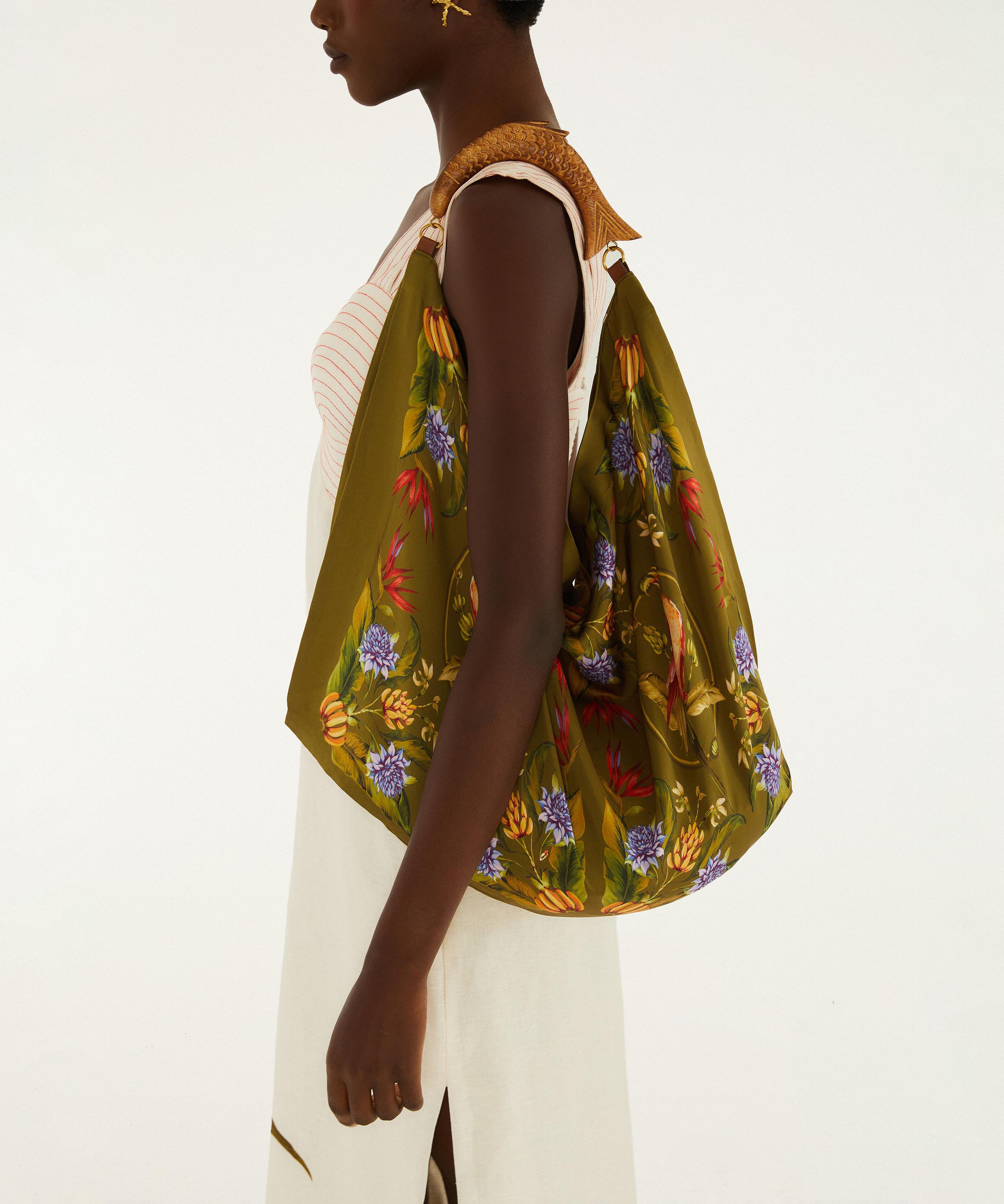 FARM Rio - Medium Satin Scarf Bag image number 1