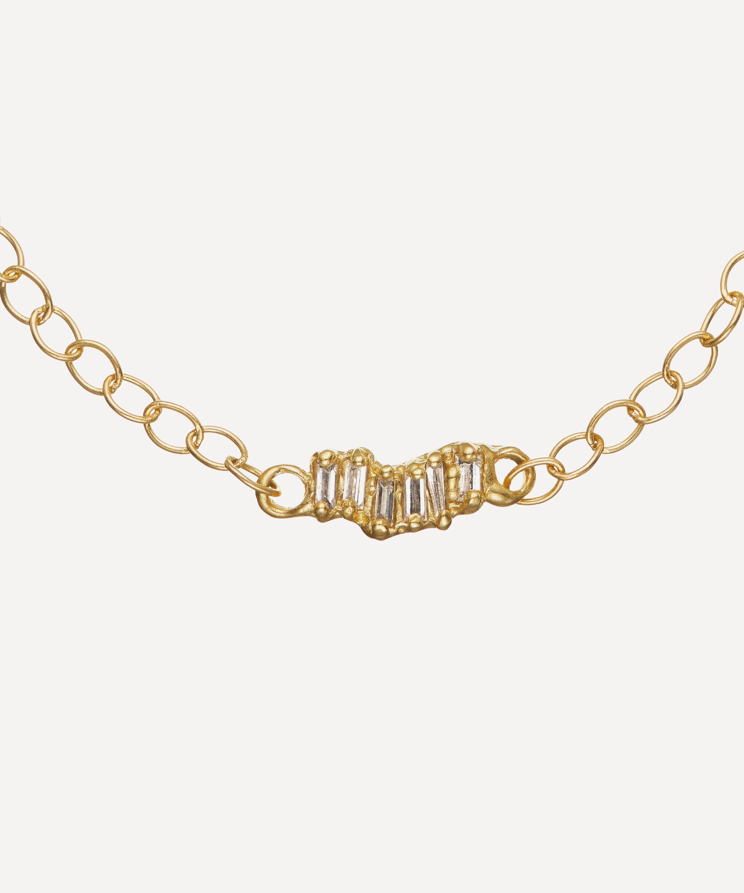 Ellis Mhairi Cameron - 14ct Gold Armach Diamond Scatter Bracelet II