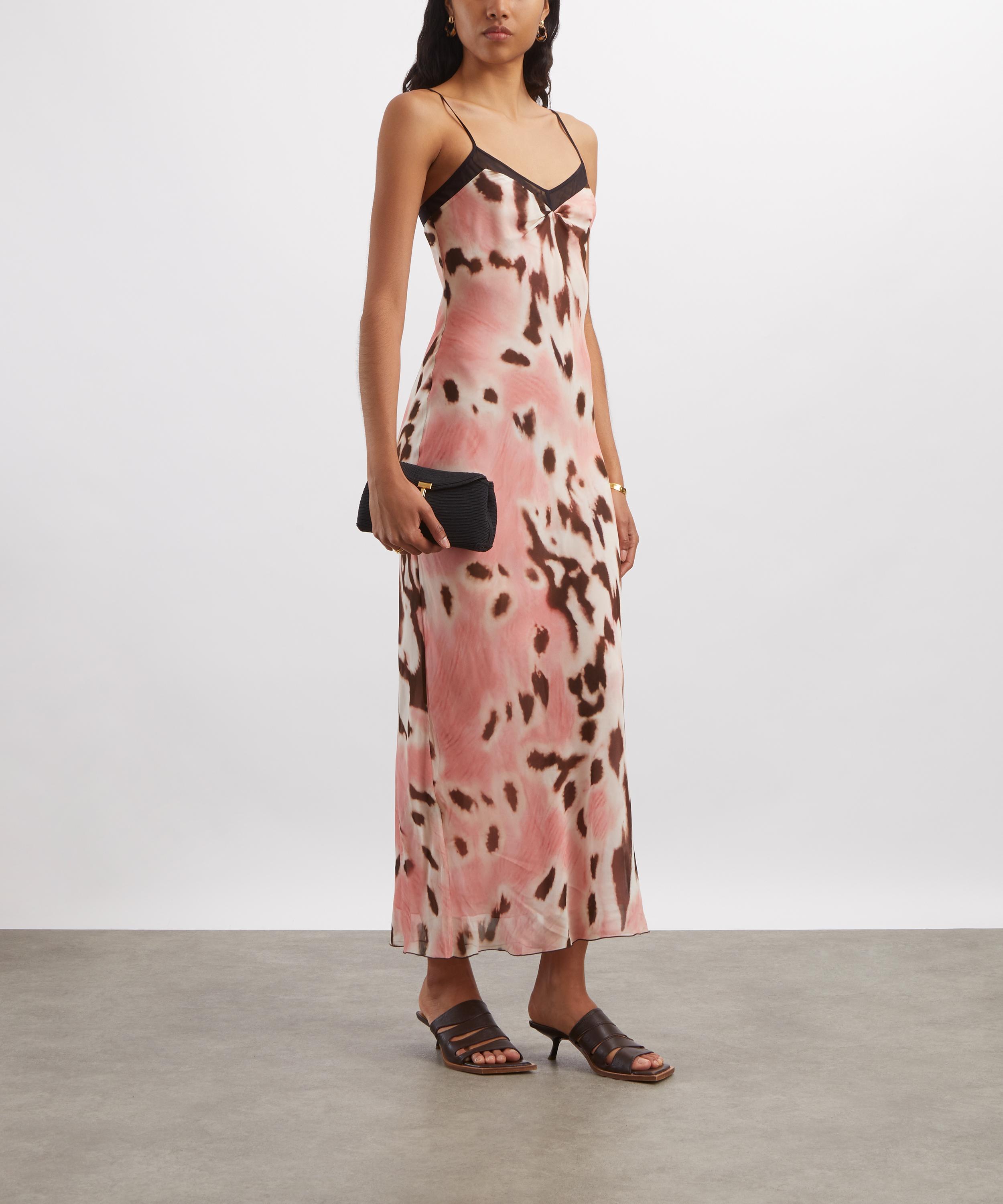 Rat & Boa - Mara Pink Butterfly Dress image number 1