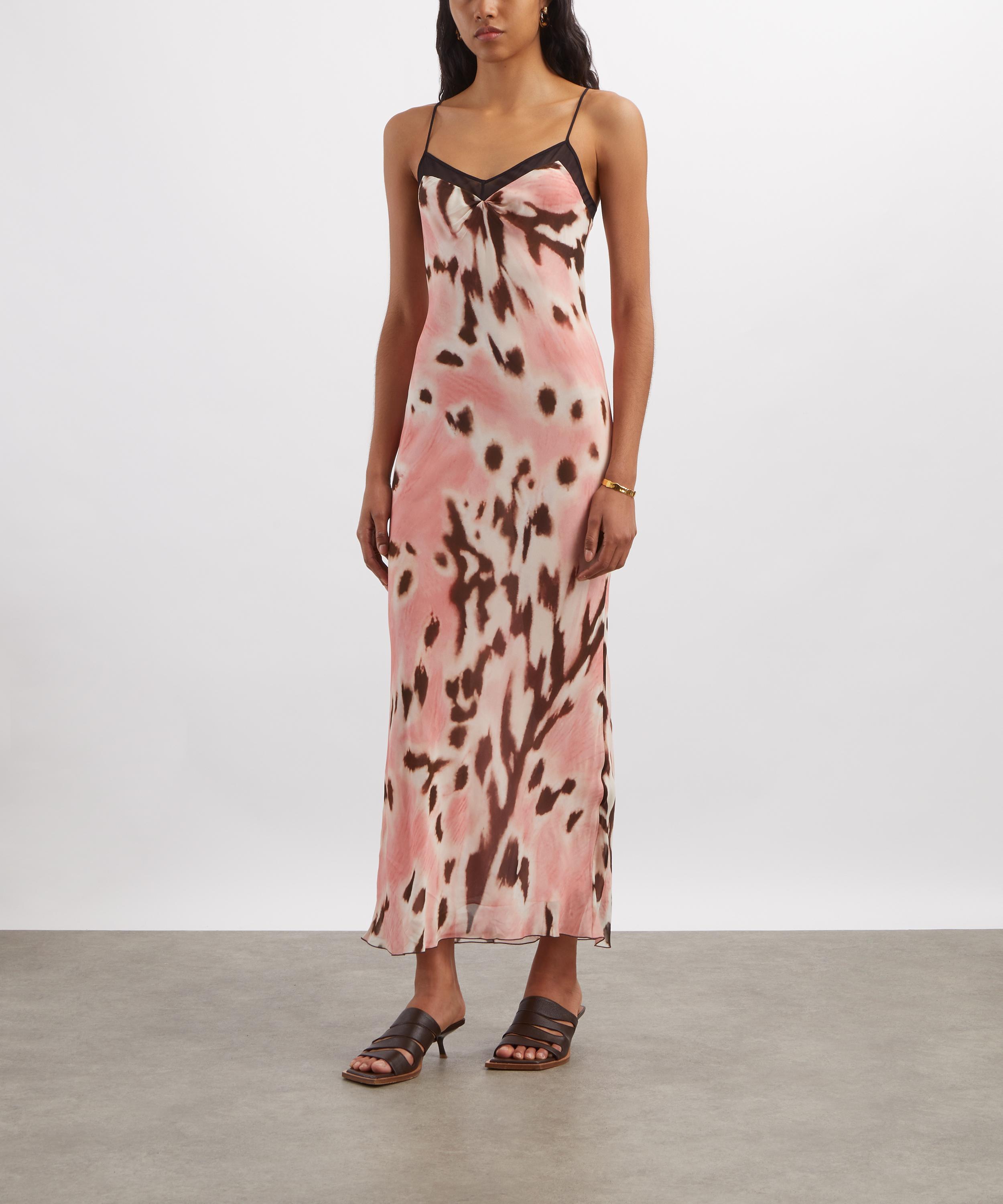 Rat & Boa - Mara Pink Butterfly Dress image number 2