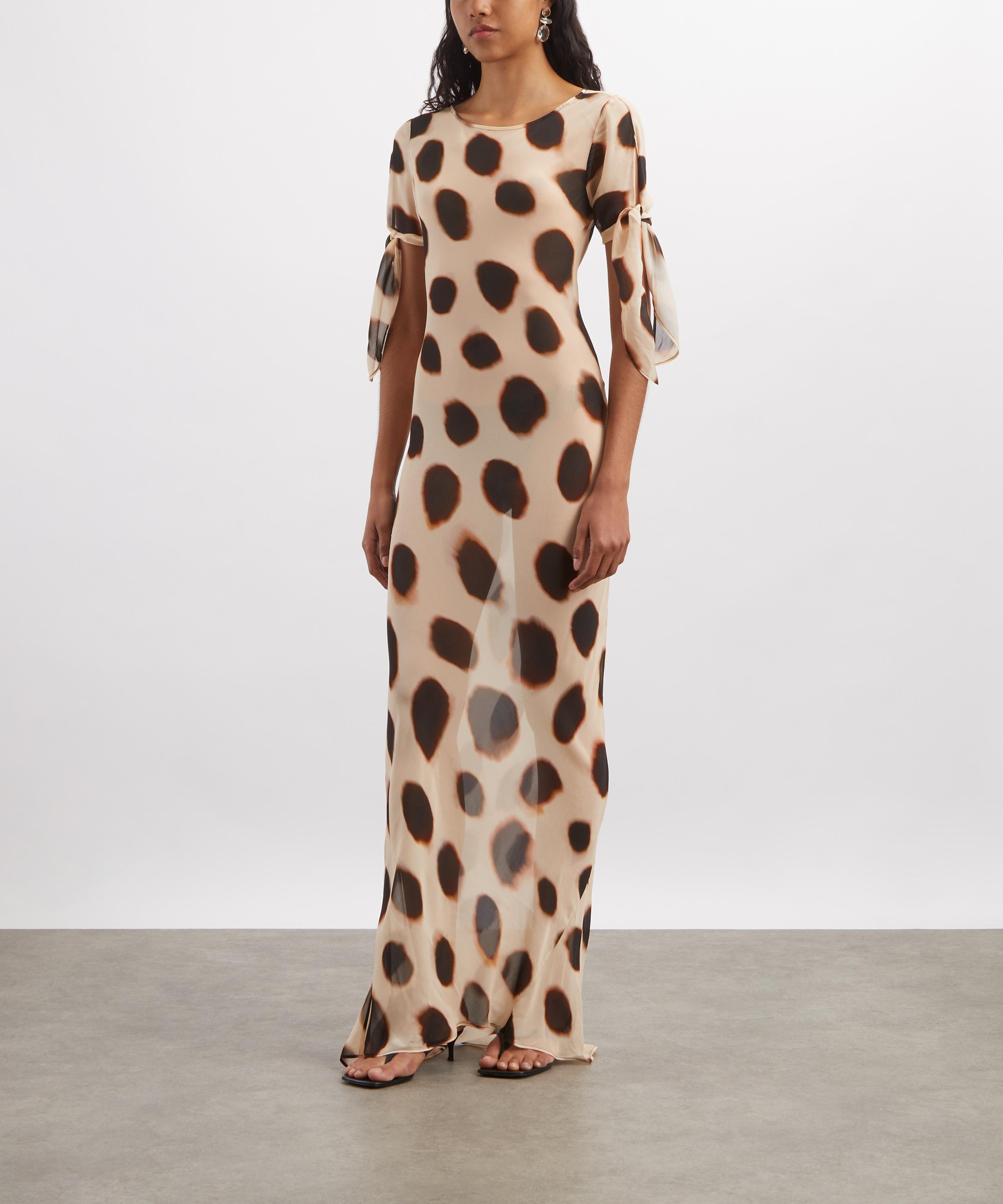 Rat & Boa - Raina Animal Dot Dress image number 2