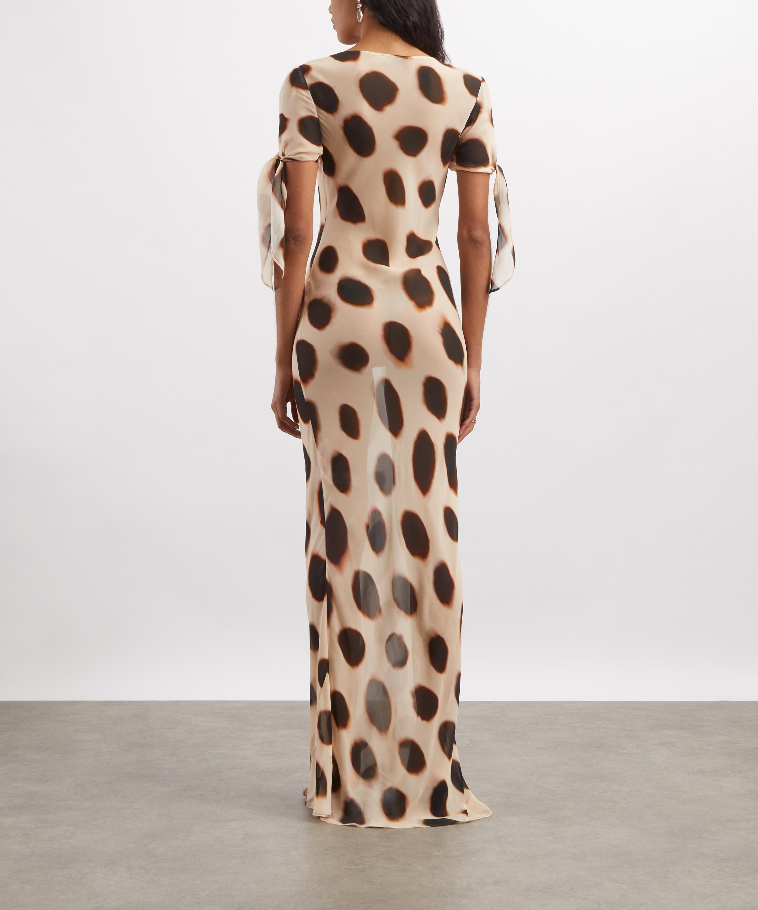 Rat & Boa - Raina Animal Dot Dress image number 3