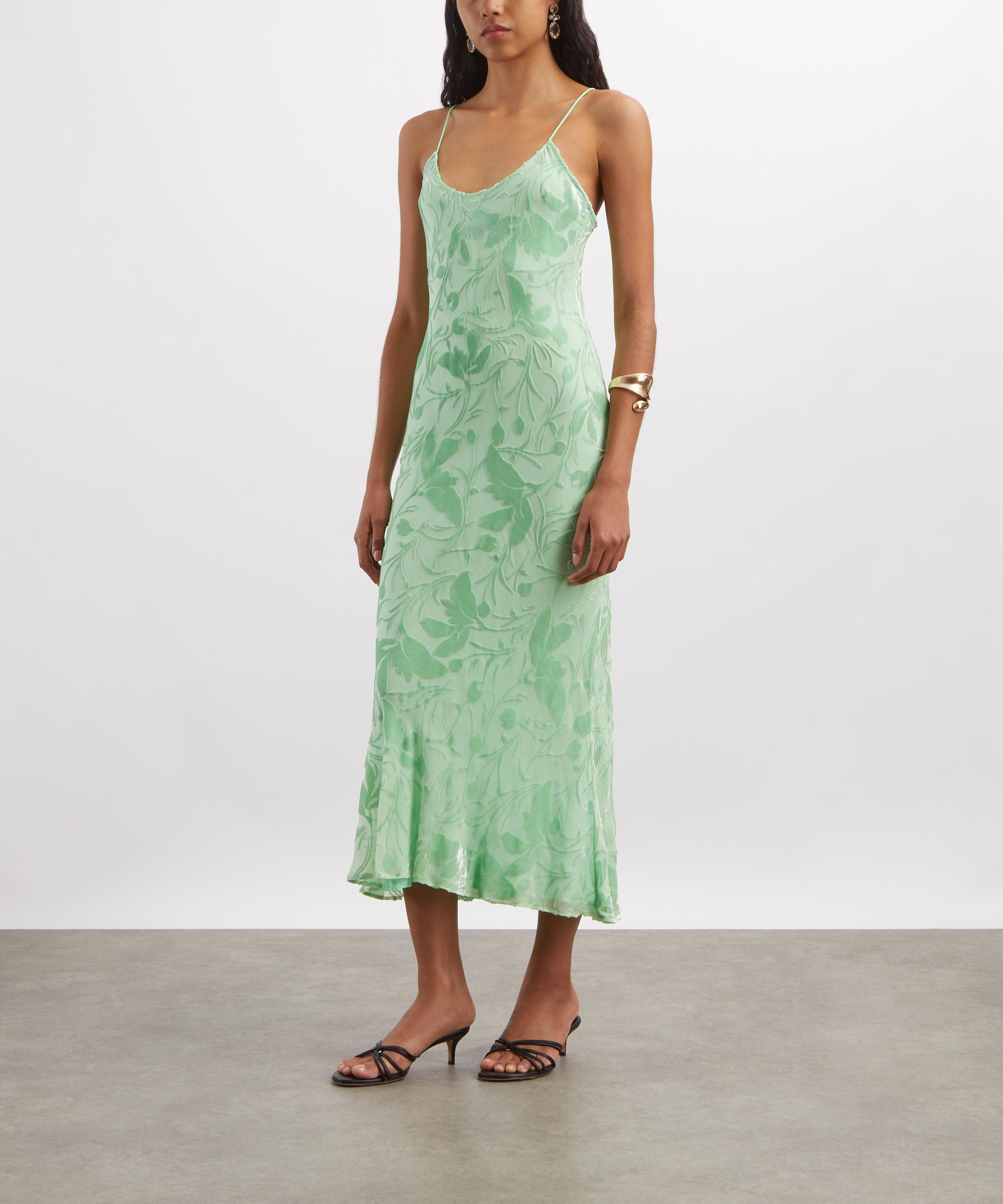 Rat & Boa - Evi Green Devor&eacute; Dress image number 1