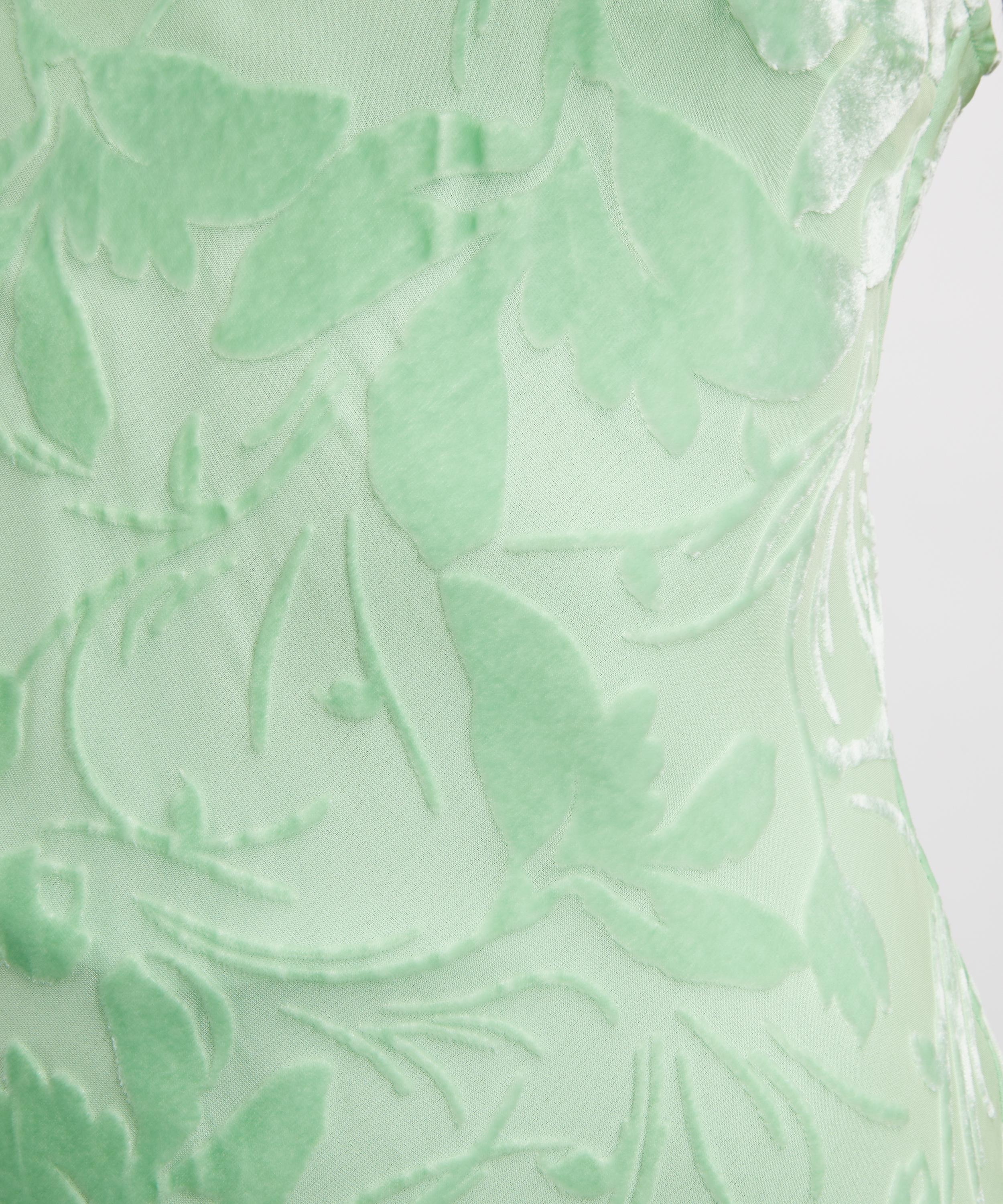 Rat & Boa - Evi Green Devor&eacute; Dress image number 4