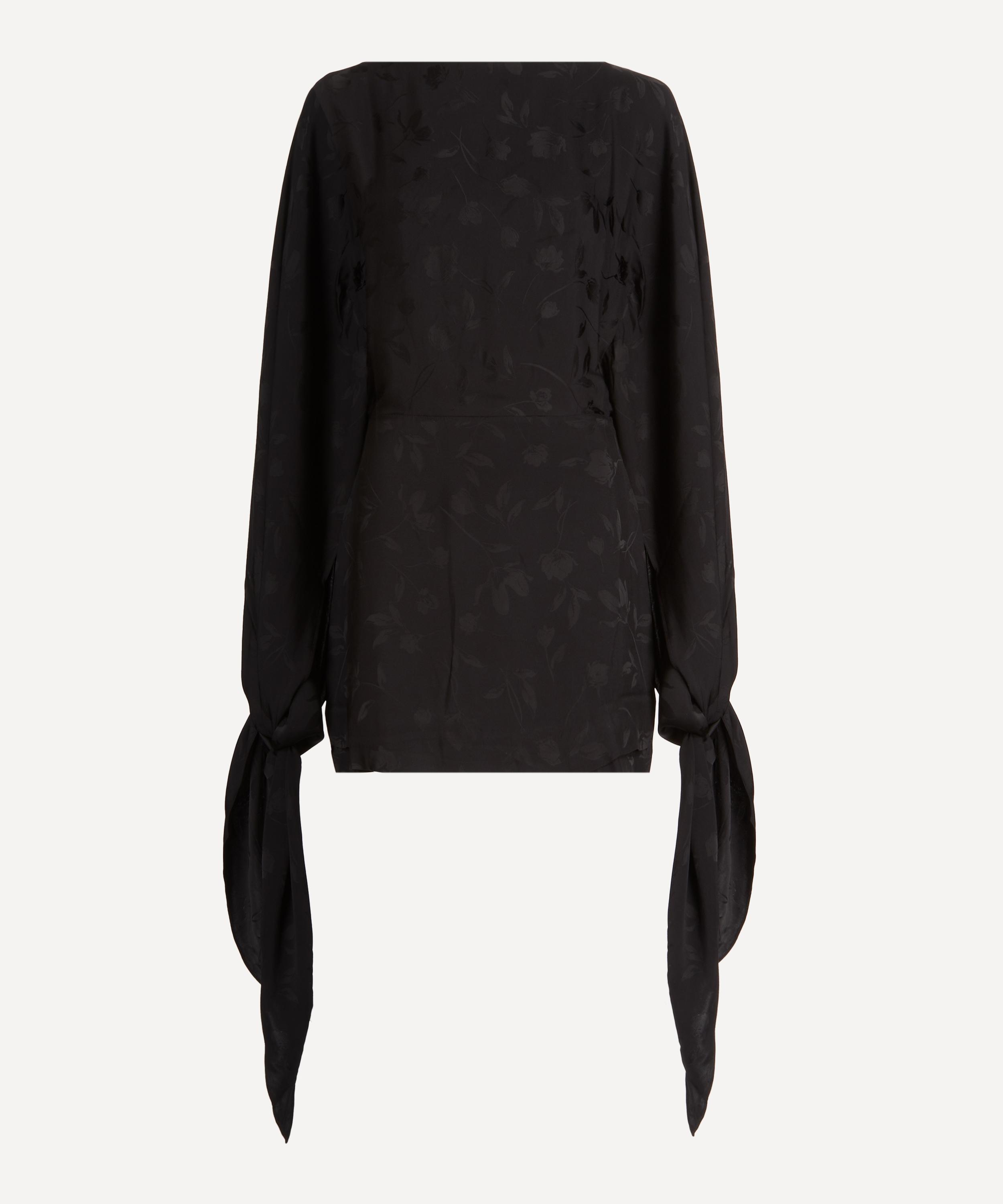 Rat & Boa - Sisley Black Jacquard Mini Dress