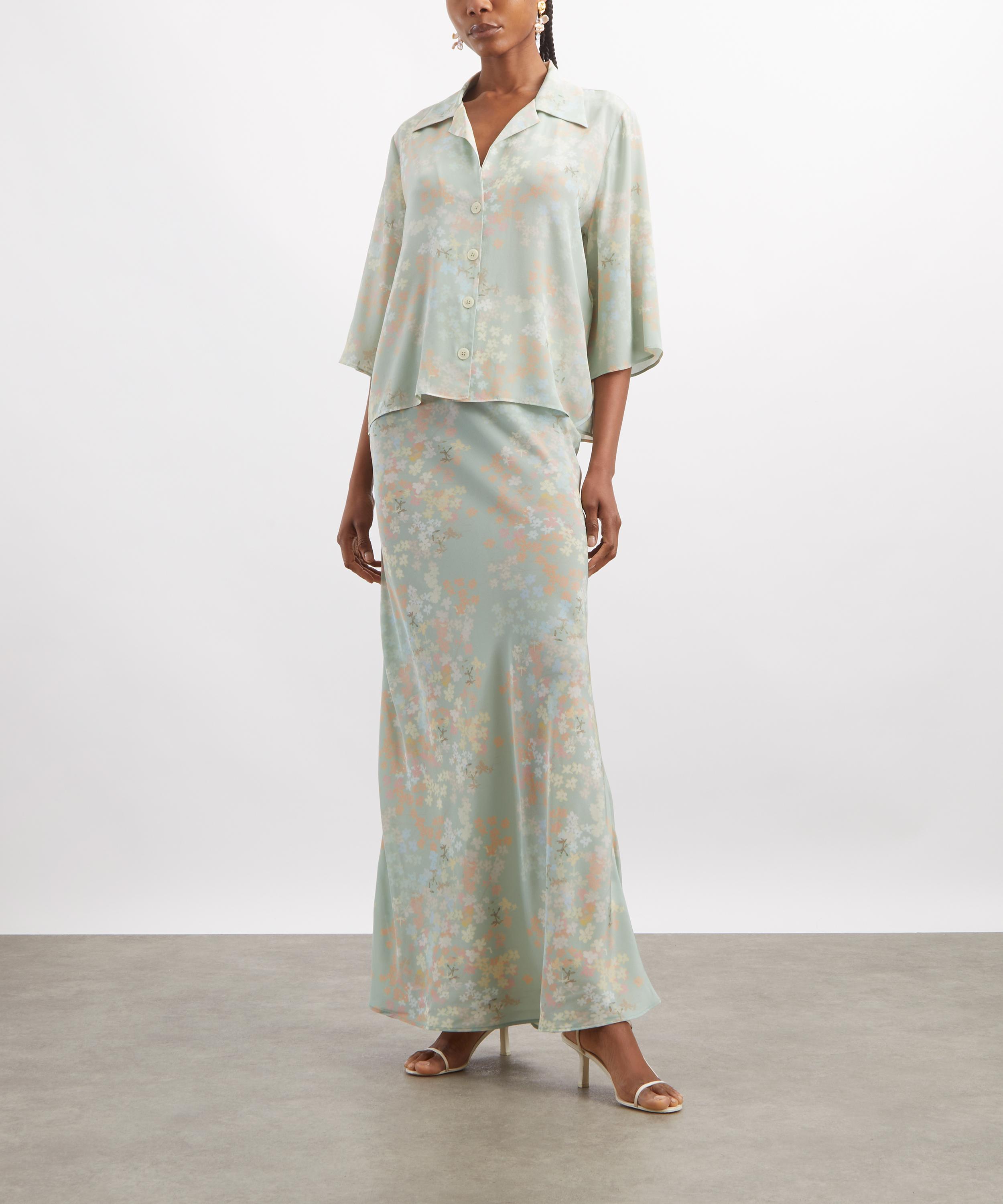 Bernadette - Petit Beurre Jasmine Silk Shirt image number 1