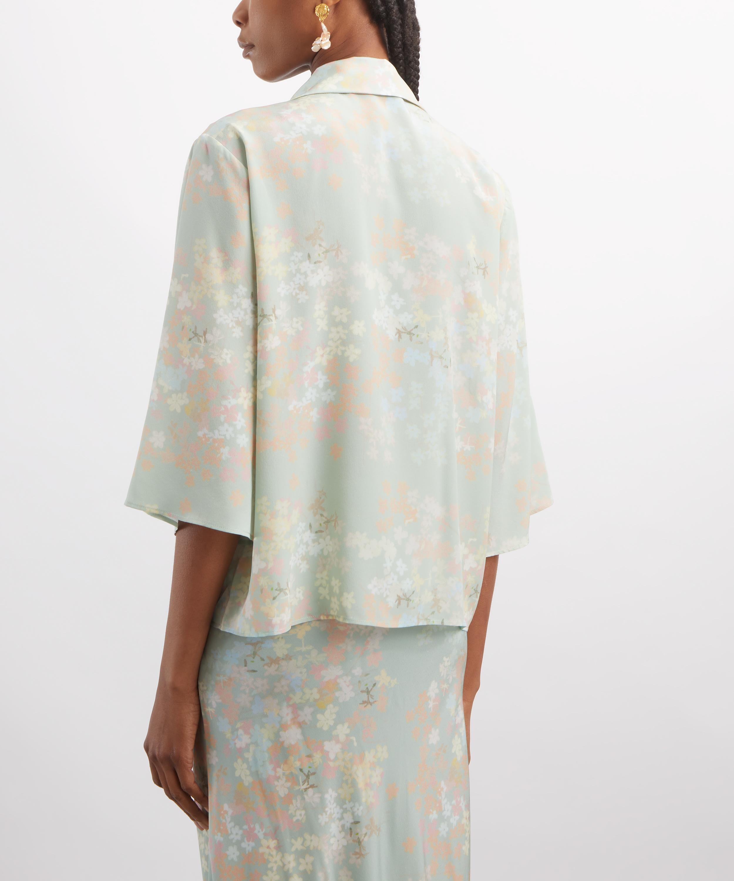 Bernadette - Petit Beurre Jasmine Silk Shirt image number 3