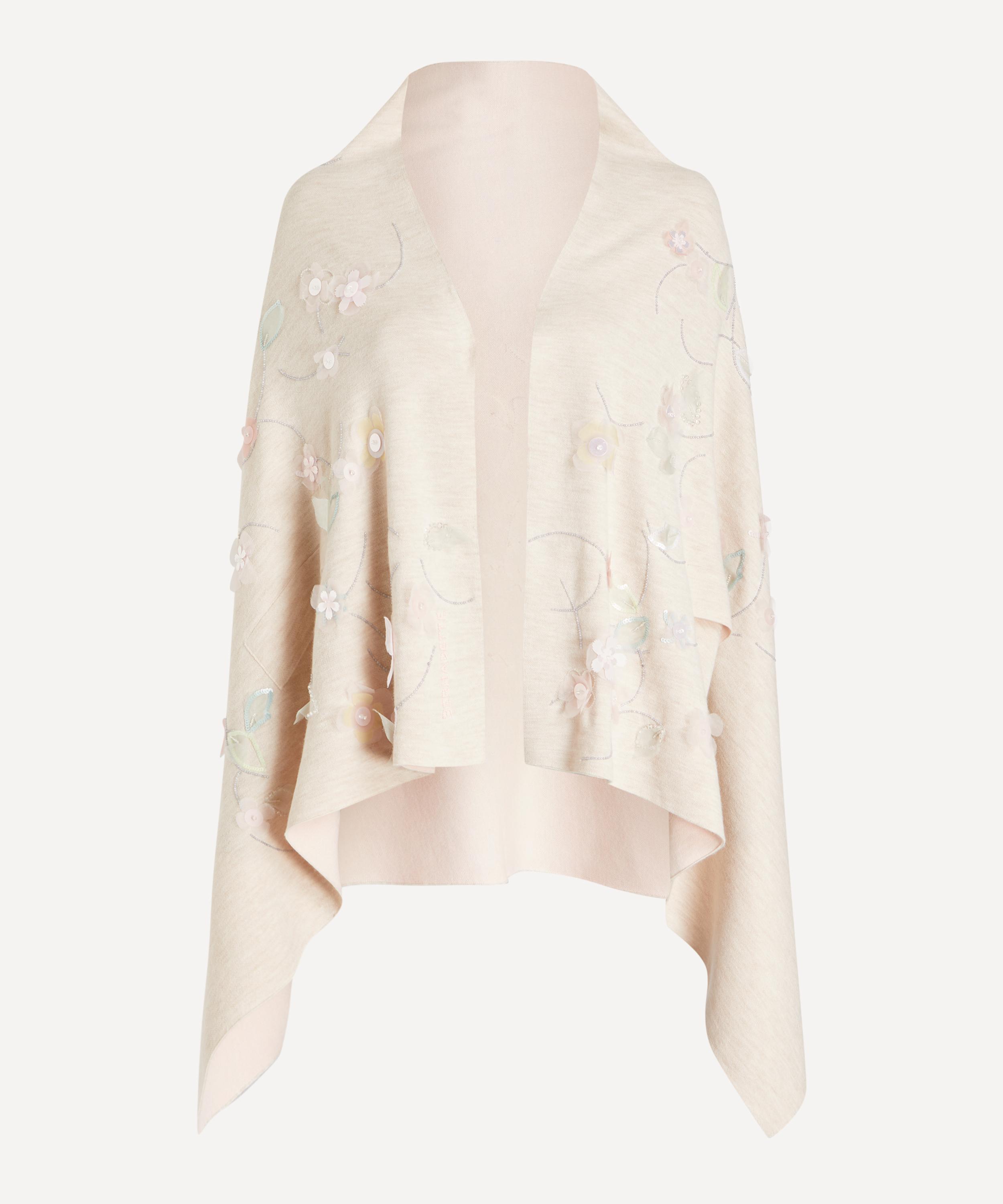 Bernadette - Shirene Embroidered Shawl