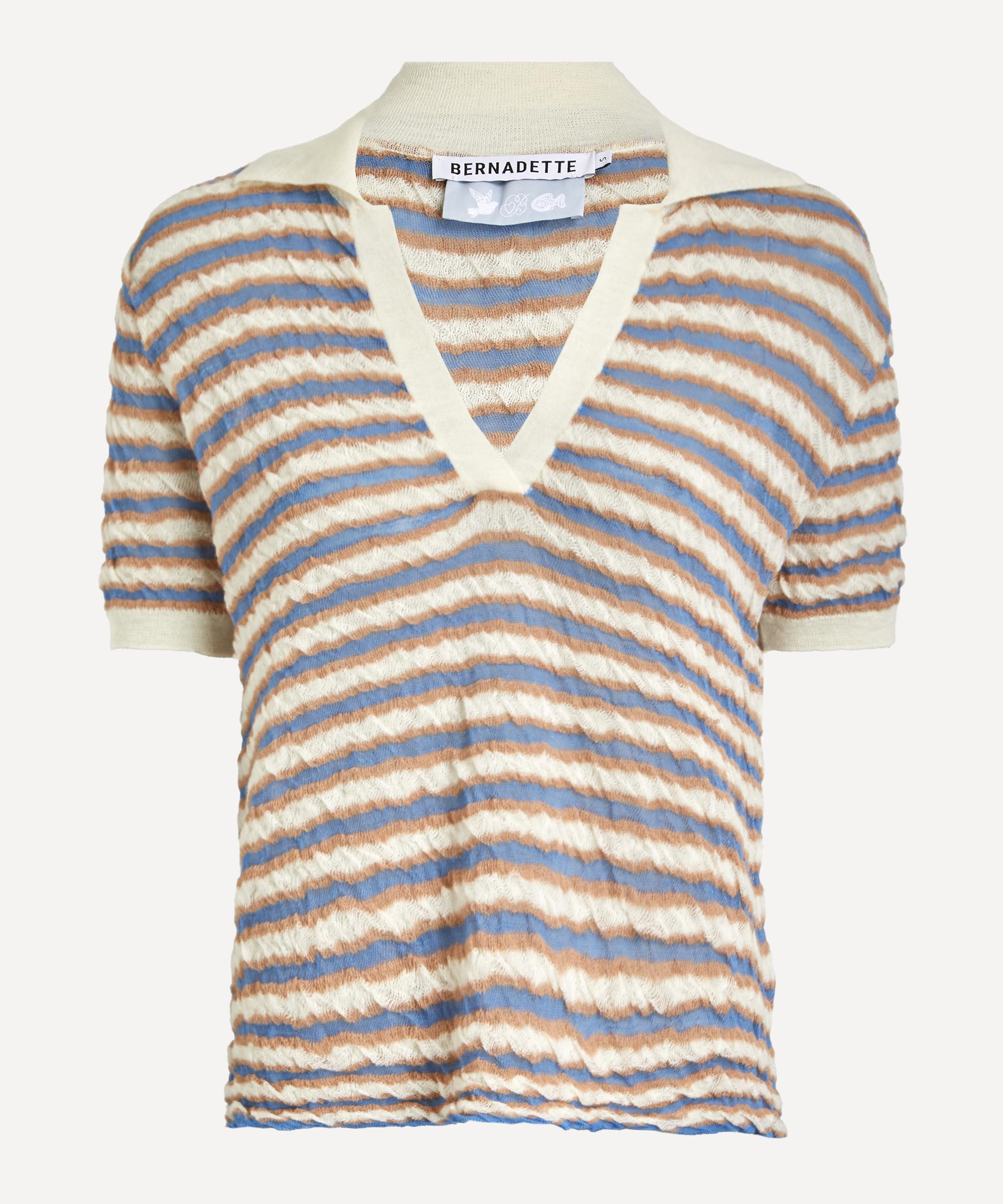 Bernadette - Ophelia Striped Polo Shirt