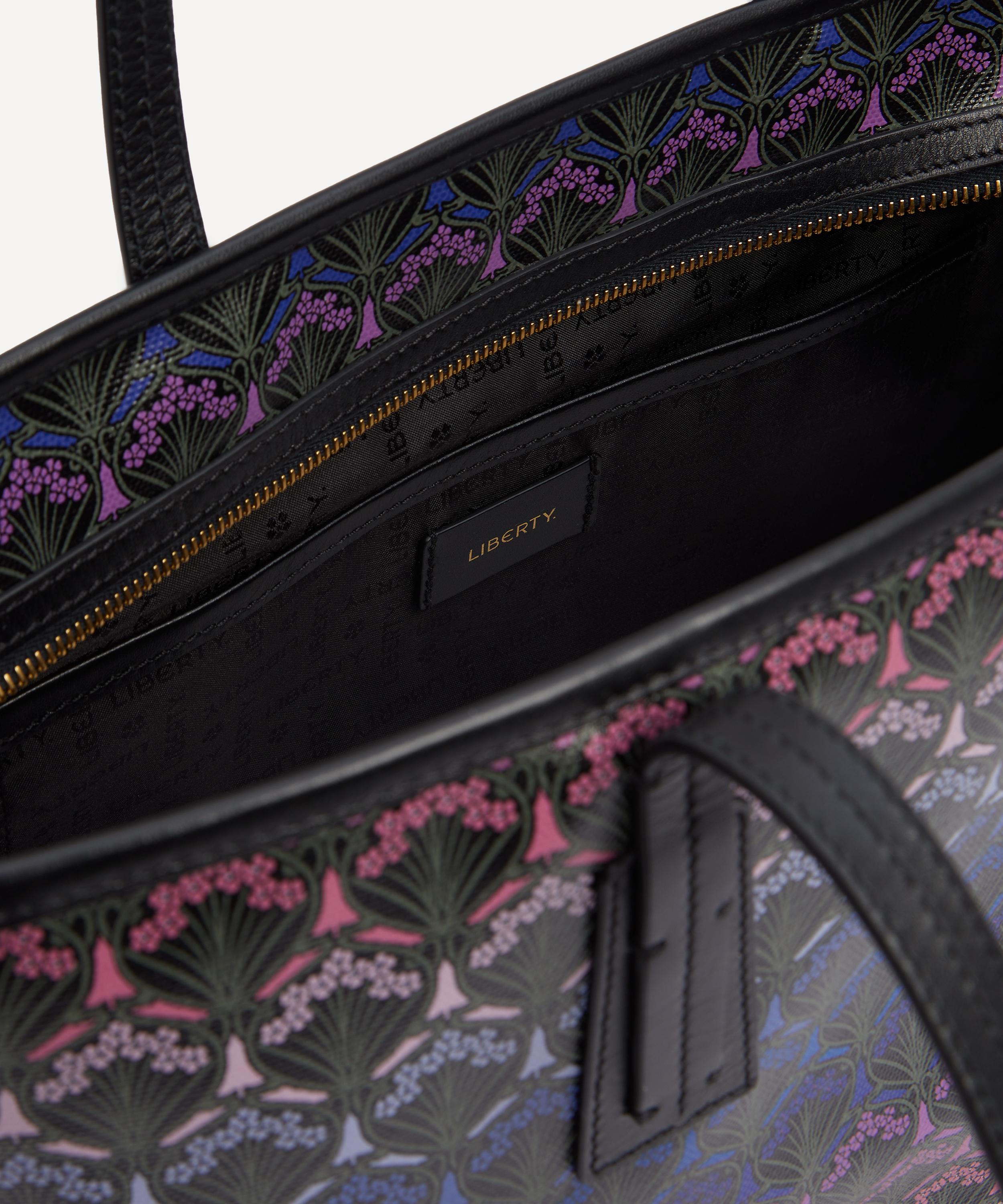 Liberty - Iphis Dusk Zipped Little Marlborough Tote Bag image number 4