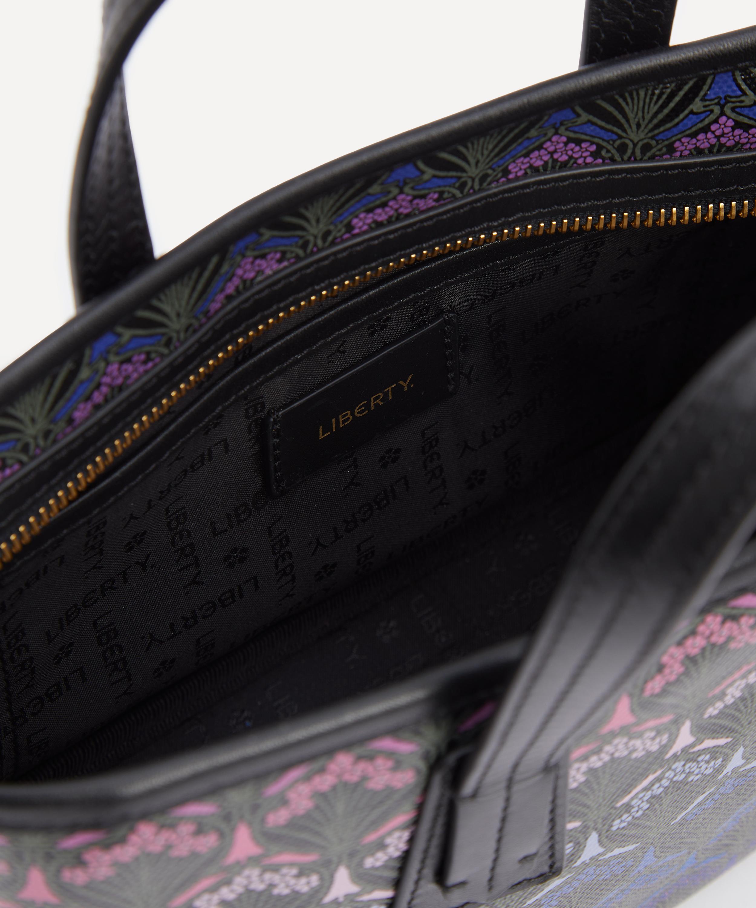 Liberty - Iphis Dusk Zipped Mini Marlborough Tote Bag image number 4