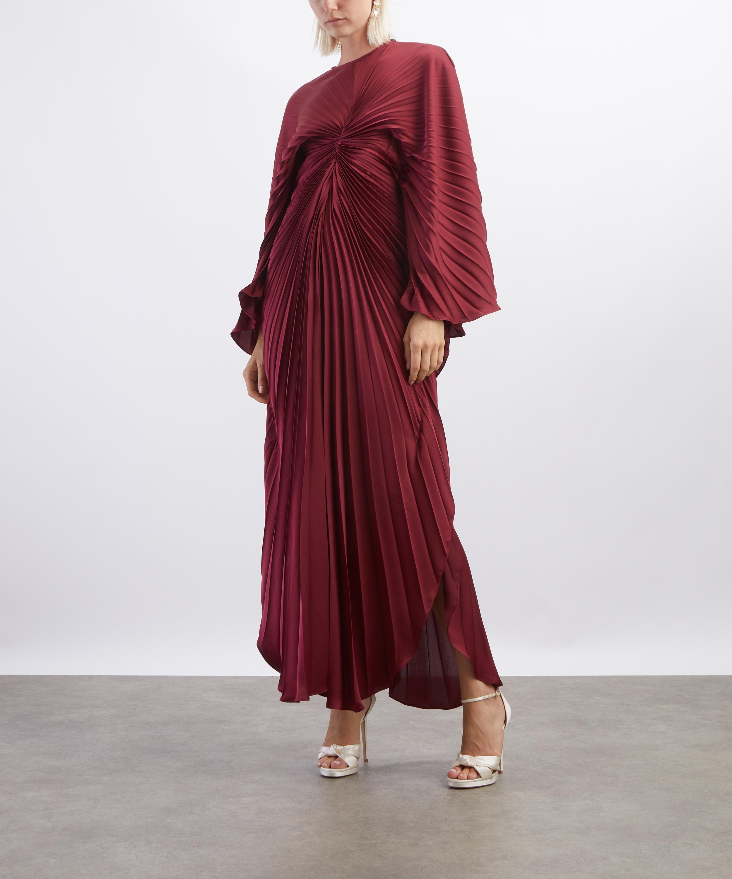 Georgia Hardinge - Echo Burgundy Kaftan image number 1