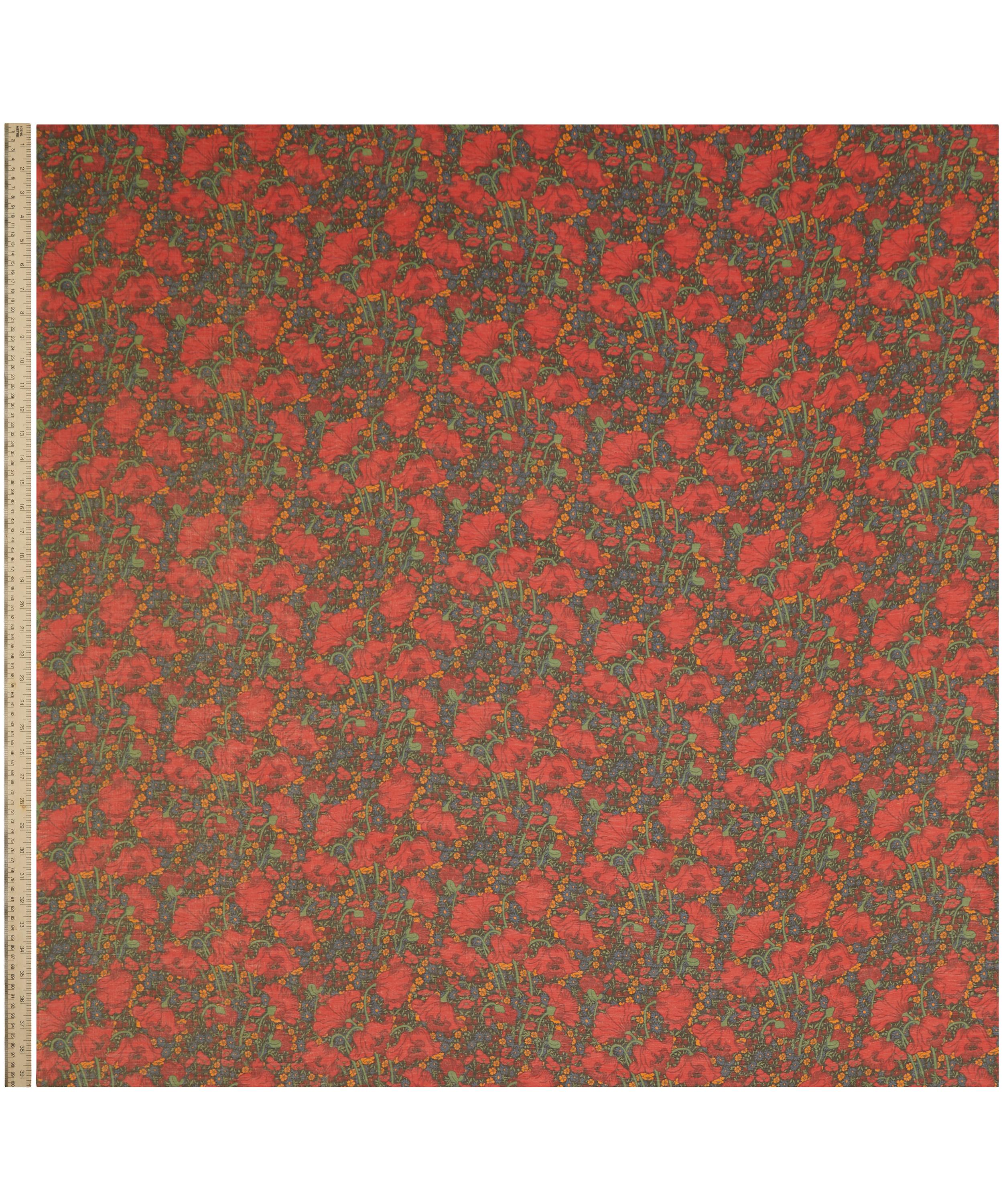 Liberty Fabrics - Clementina Daisy Leamington Viscose Lurex image number 1