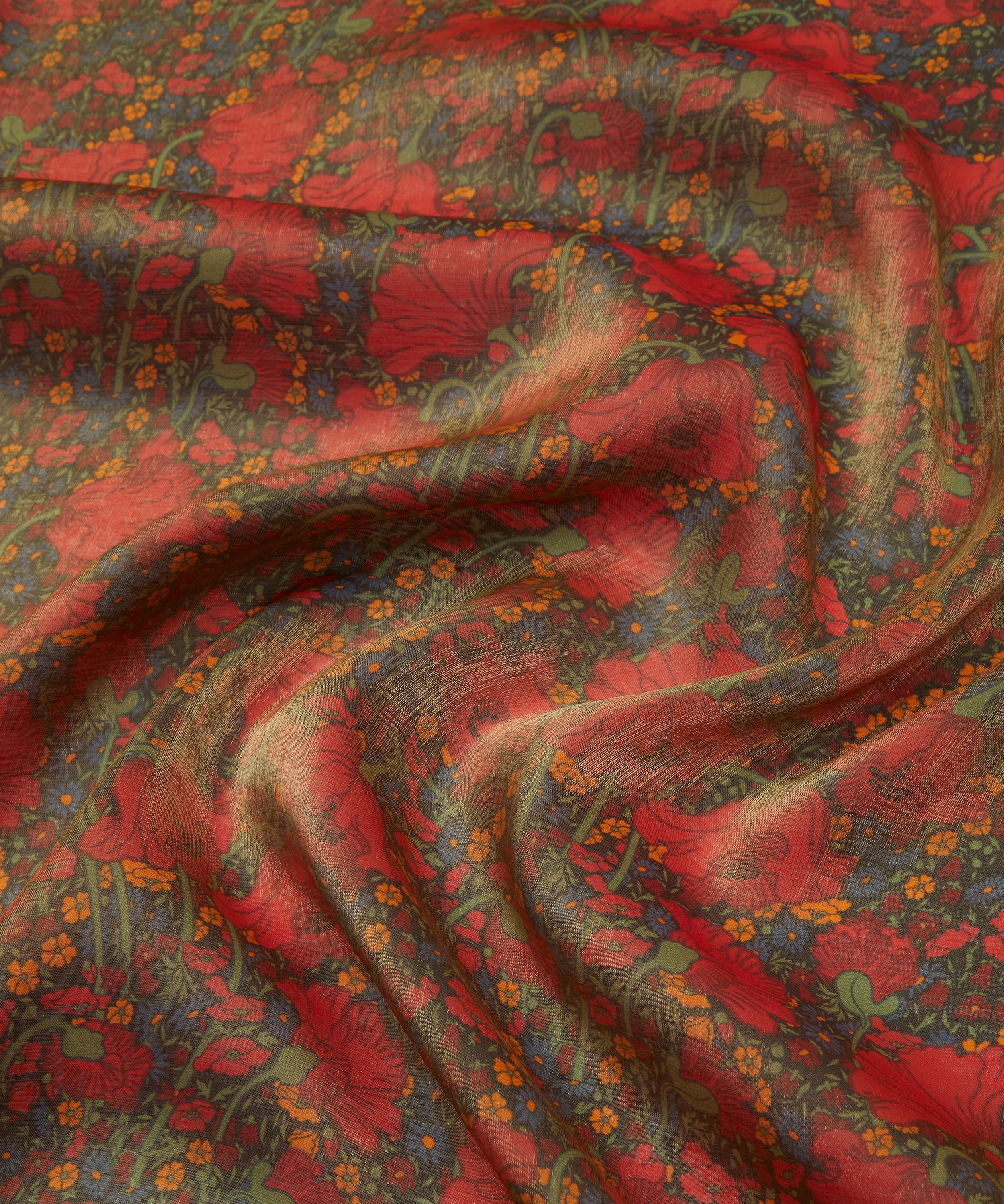 Liberty Fabrics - Clementina Daisy Leamington Viscose Lurex image number 3