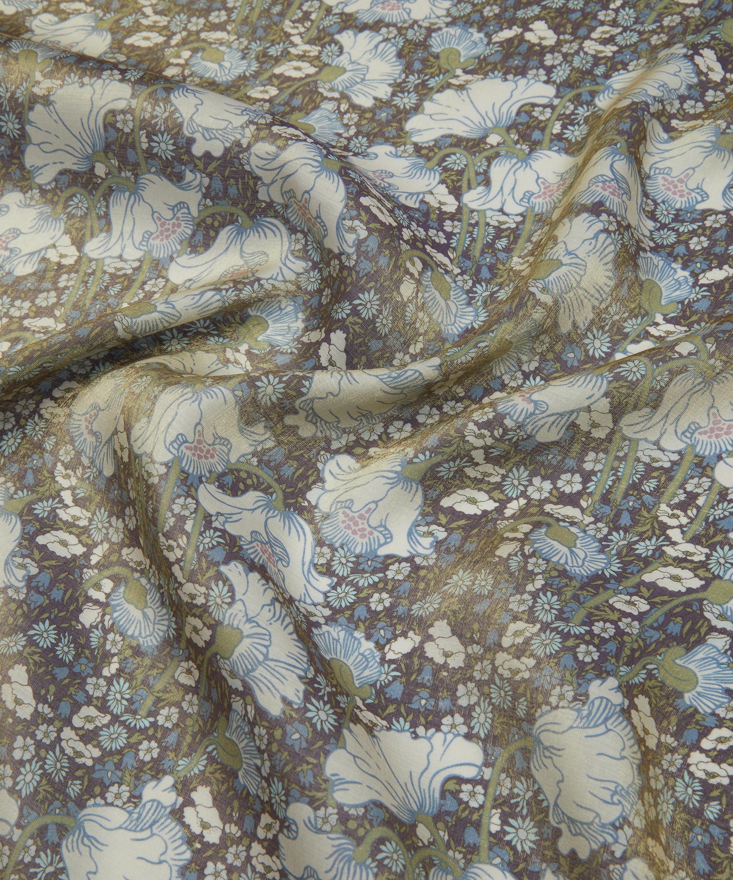 Liberty Fabrics - Clementina Daisy Leamington Viscose Lurex image number 3