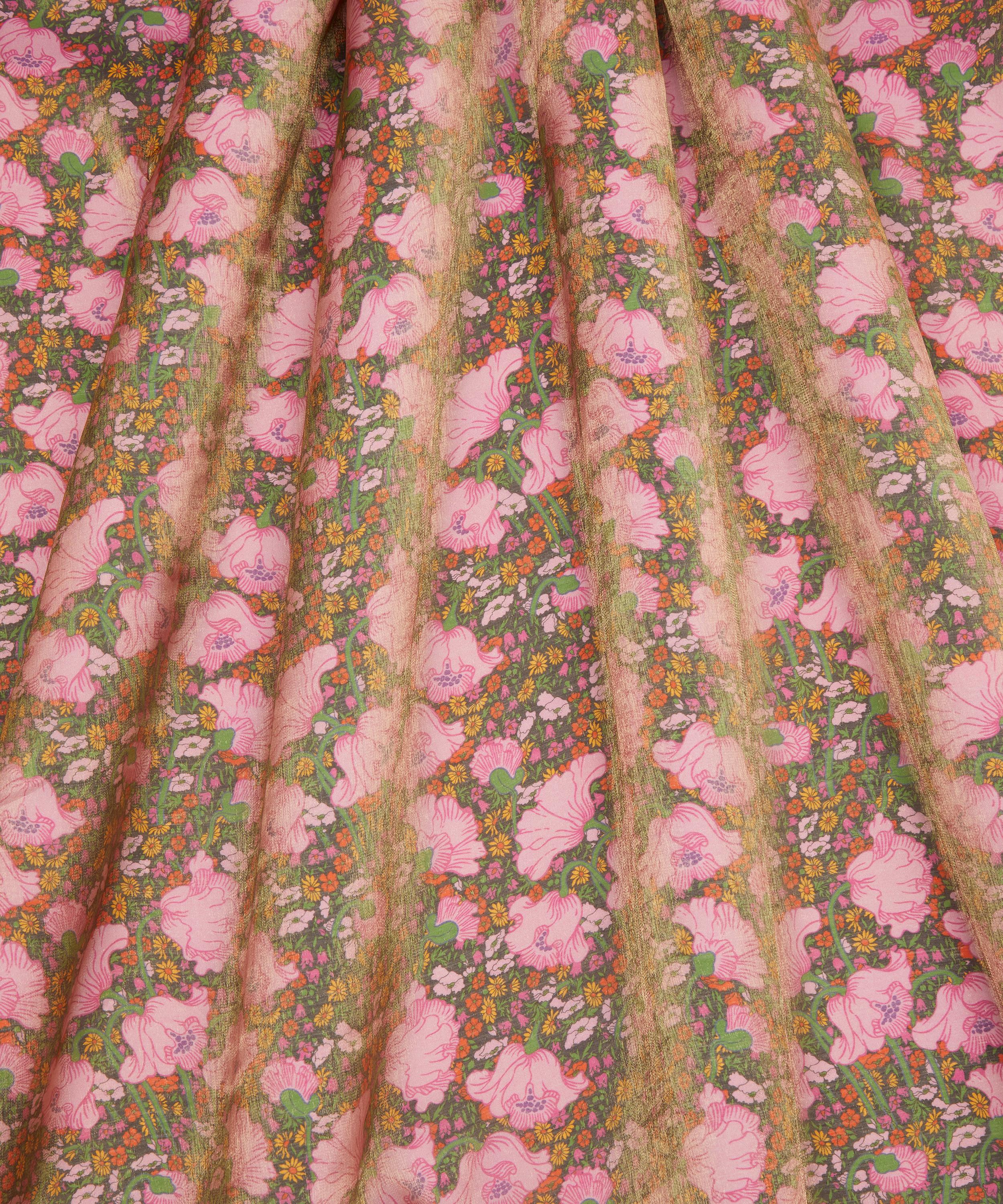 Liberty Fabrics - Clementina Daisy Leamington Viscose Lurex image number 2