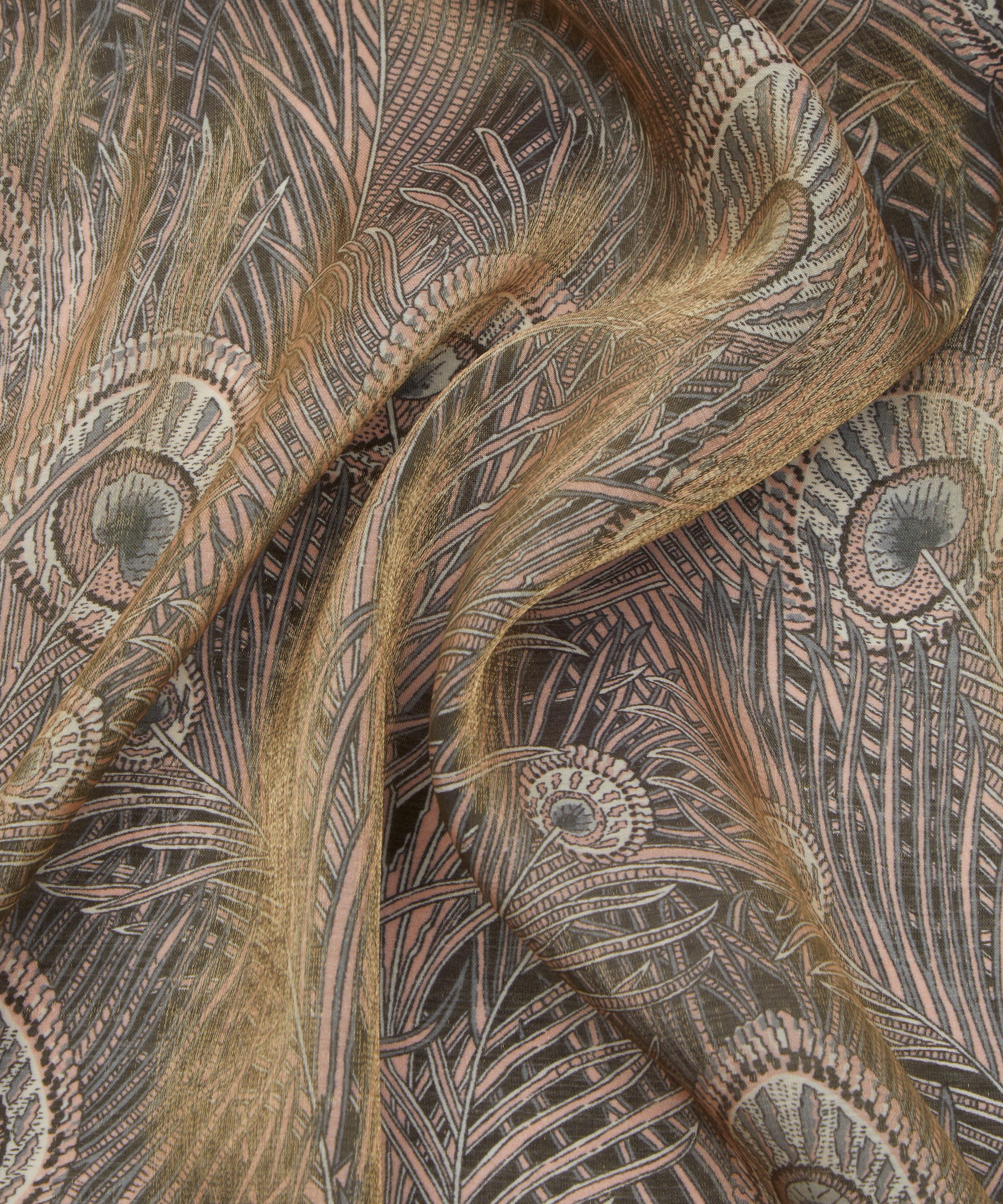 Liberty Fabrics - Royal Hera Leamington Viscose Lurex image number 3