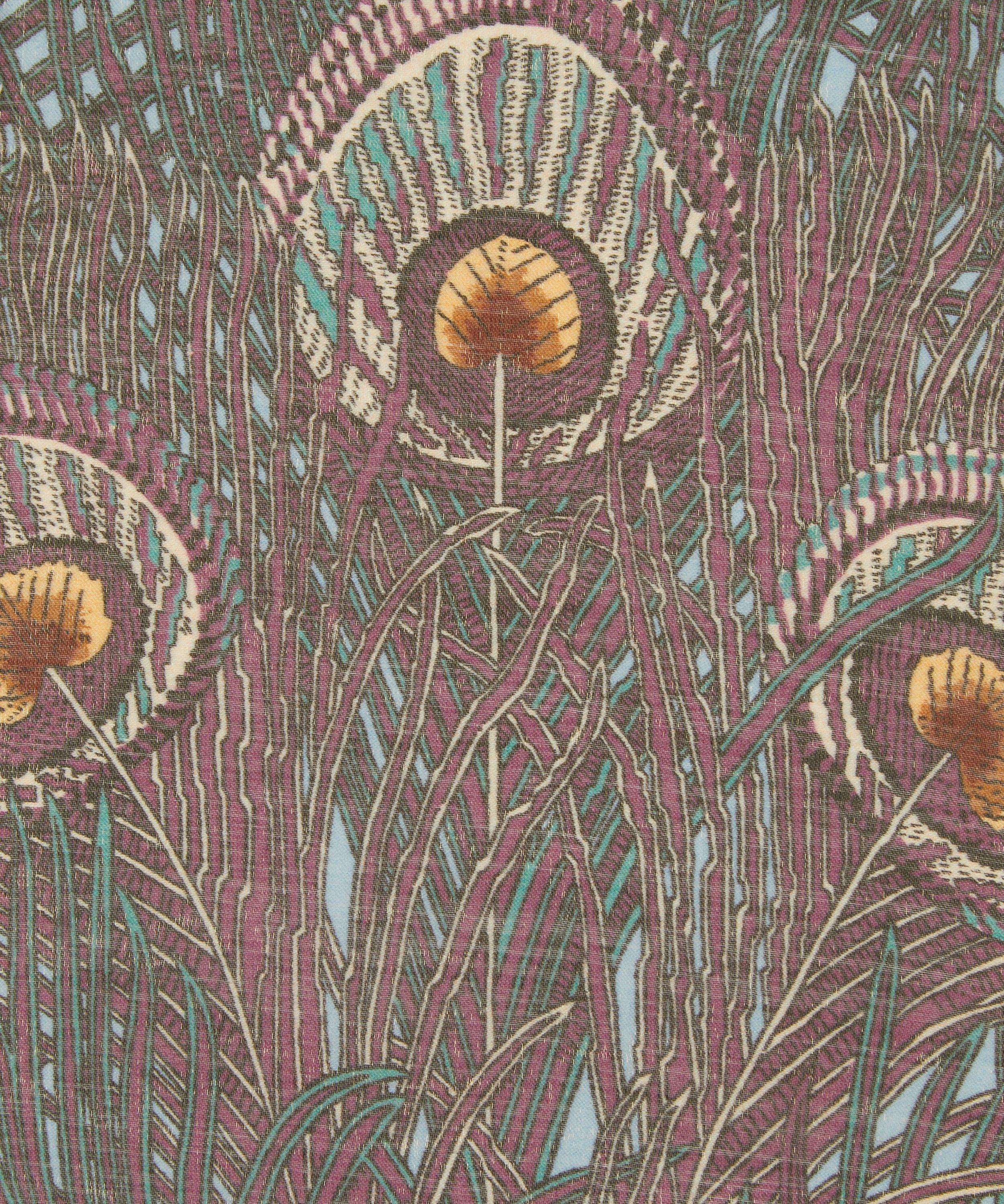 Liberty Fabrics - Royal Hera Leamington Viscose Lurex