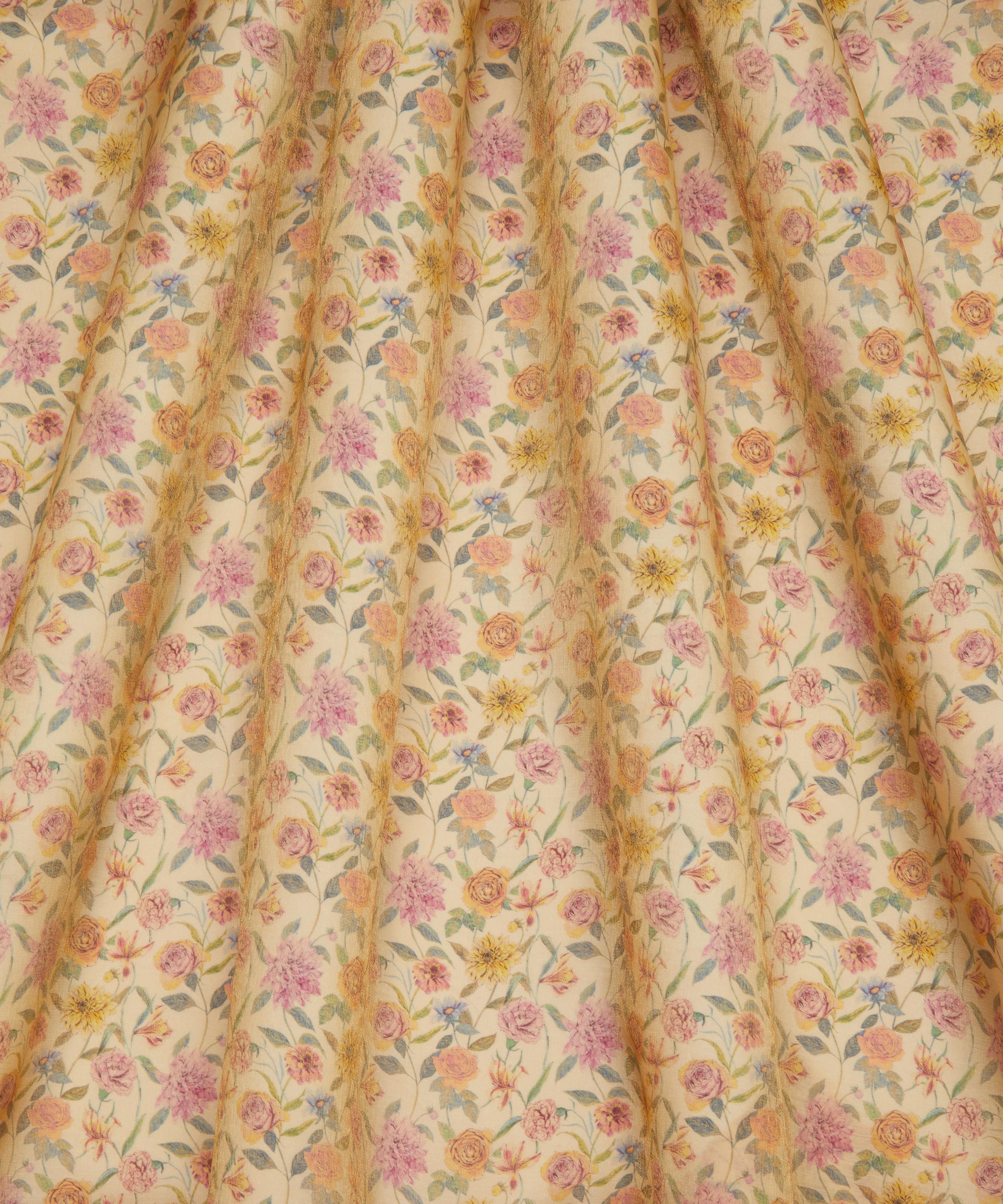 Liberty Fabrics - Gouache Garden Leamington Viscose Lurex image number 2