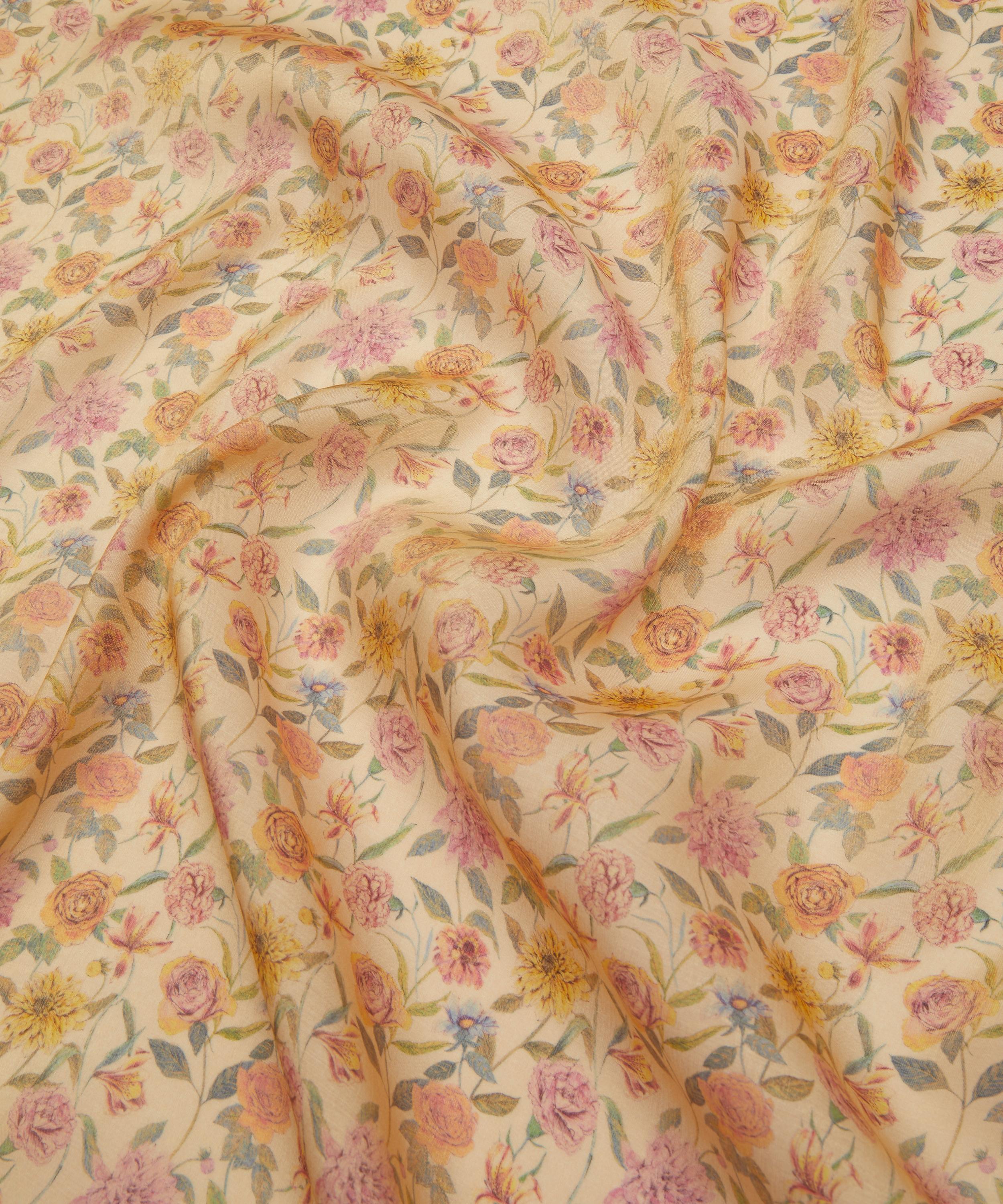 Liberty Fabrics - Gouache Garden Leamington Viscose Lurex image number 3