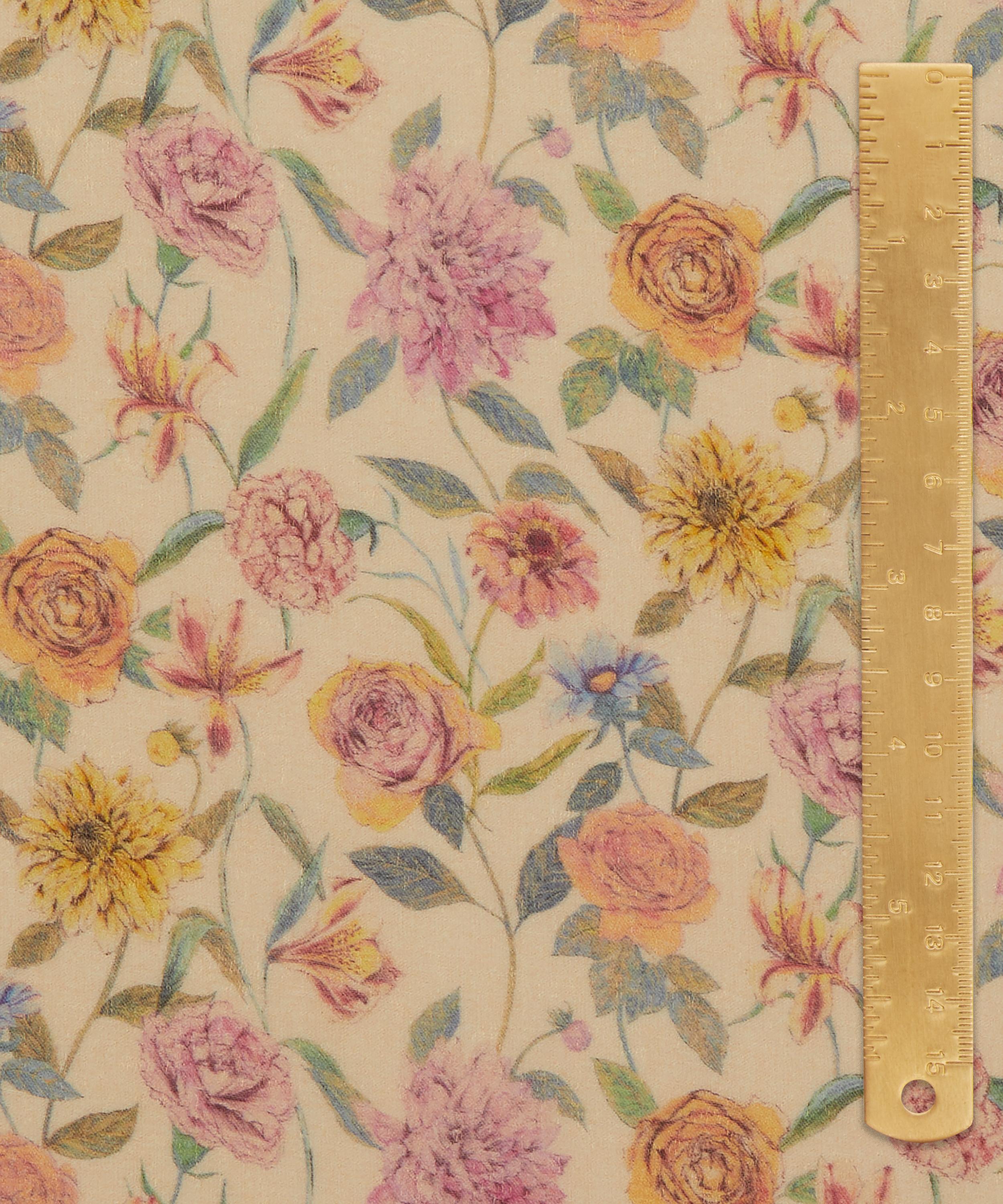 Liberty Fabrics - Gouache Garden Leamington Viscose Lurex image number 4