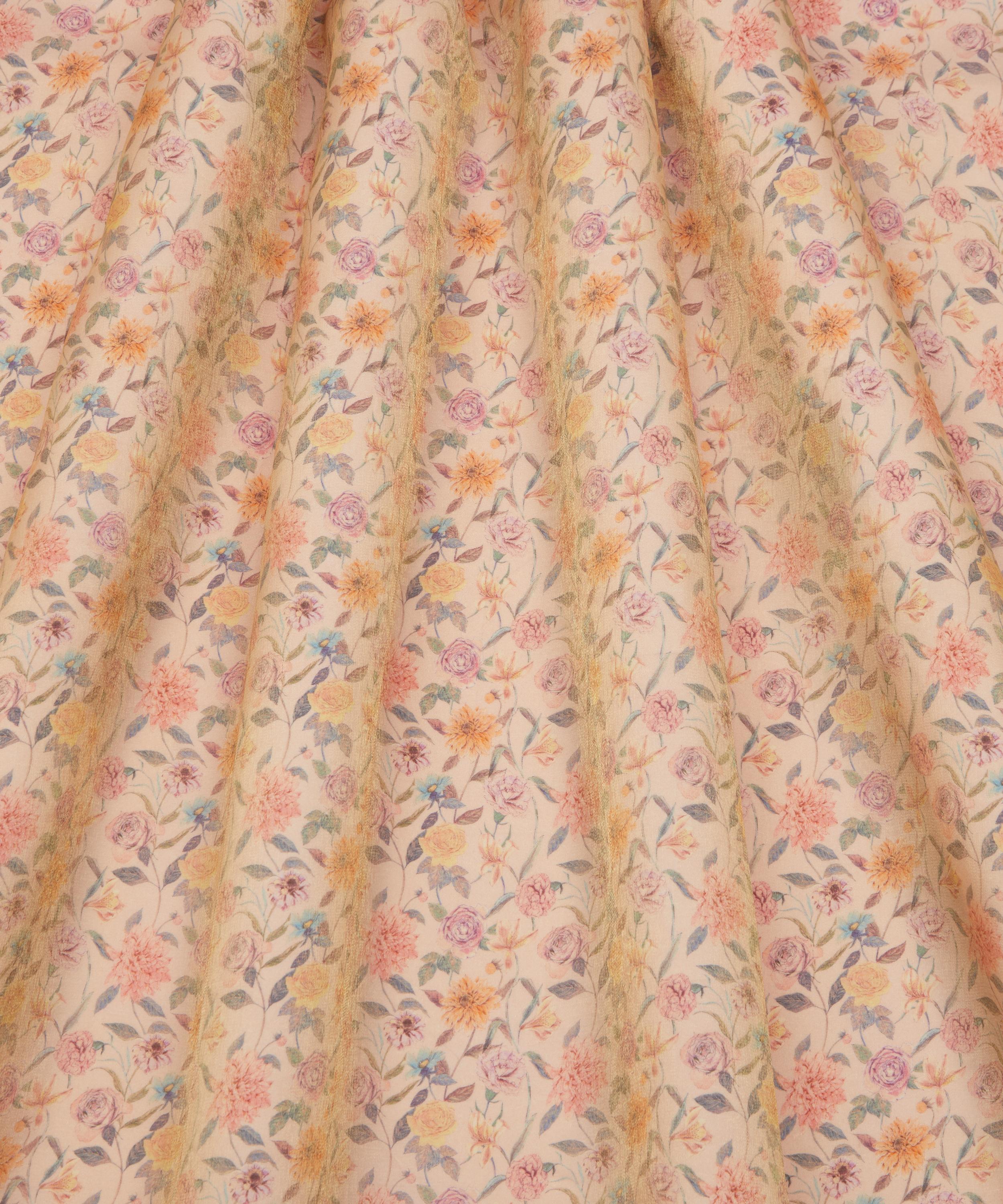 Liberty Fabrics - Gouache Garden Leamington Viscose Lurex image number 2