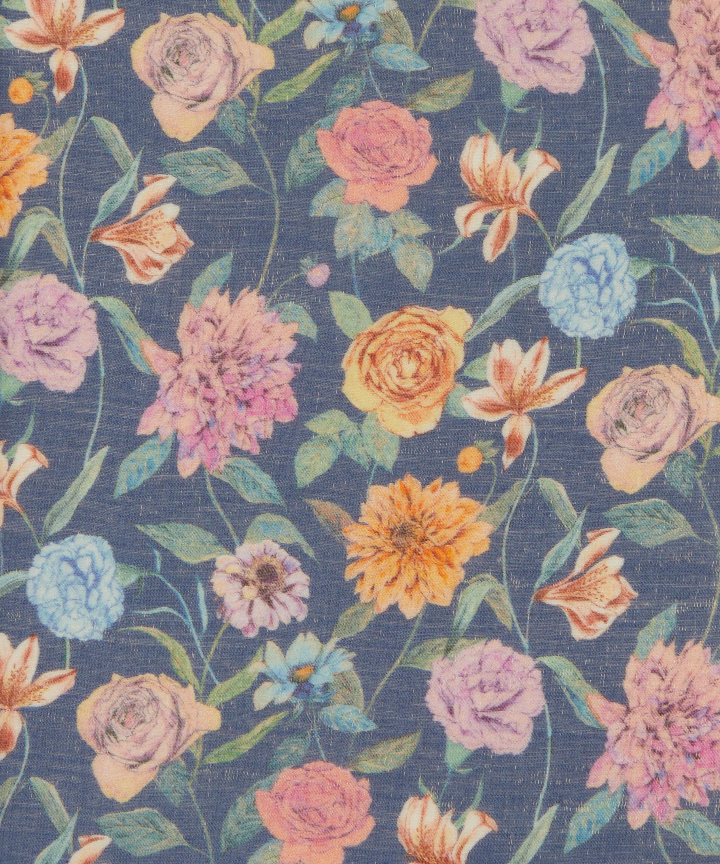 Liberty Fabrics - Gouache Garden Leamington Viscose Lurex
